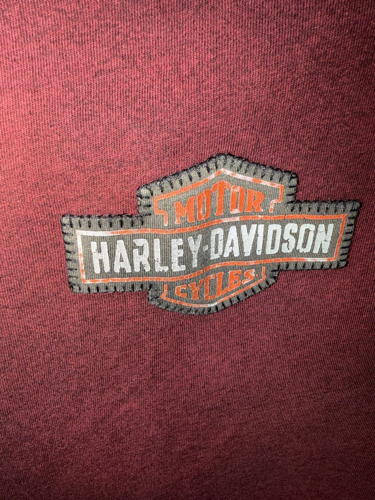 Harley Davidson Harley Sew-on Tee Size US XL / EU 56 / 4 - 4 Thumbnail
