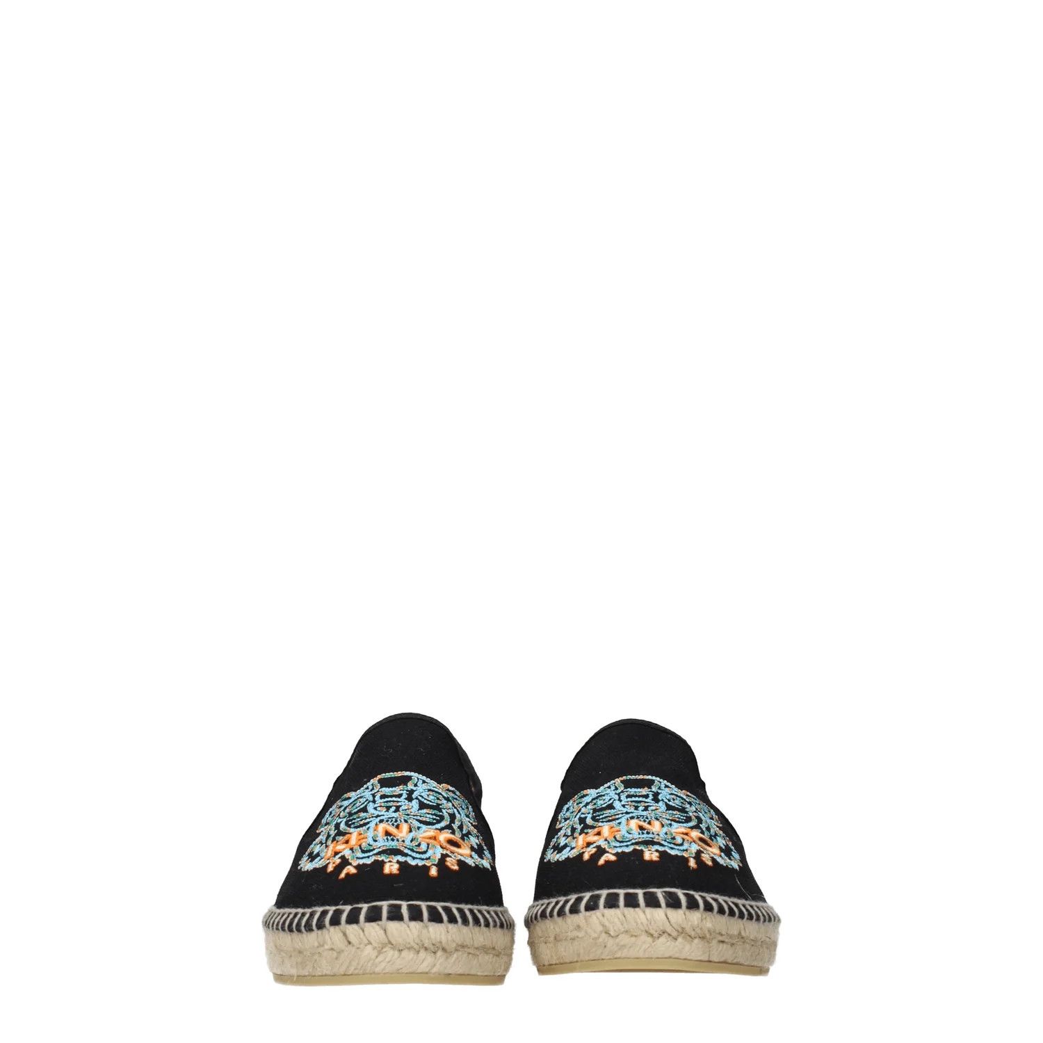 Kenzo ob1o1e1124 Fabric Espadrilles in Black Size US 6 / IT 36 - 3 Thumbnail