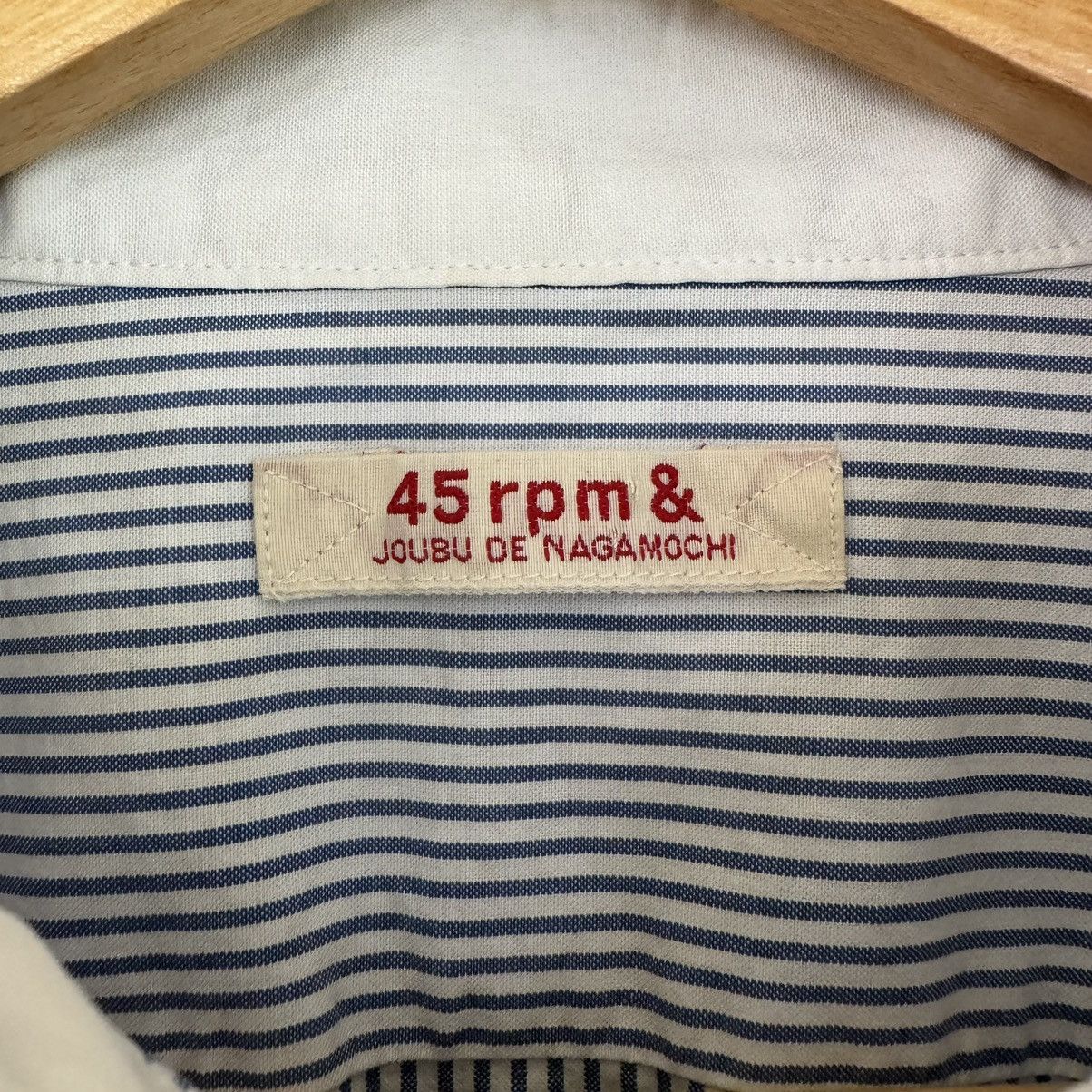 45rpm × Designer × Japanese Brand 45rpm Joubu De Nagamochi Button Up Size M / US 6-8 / IT 42-44 - 6 Thumbnail