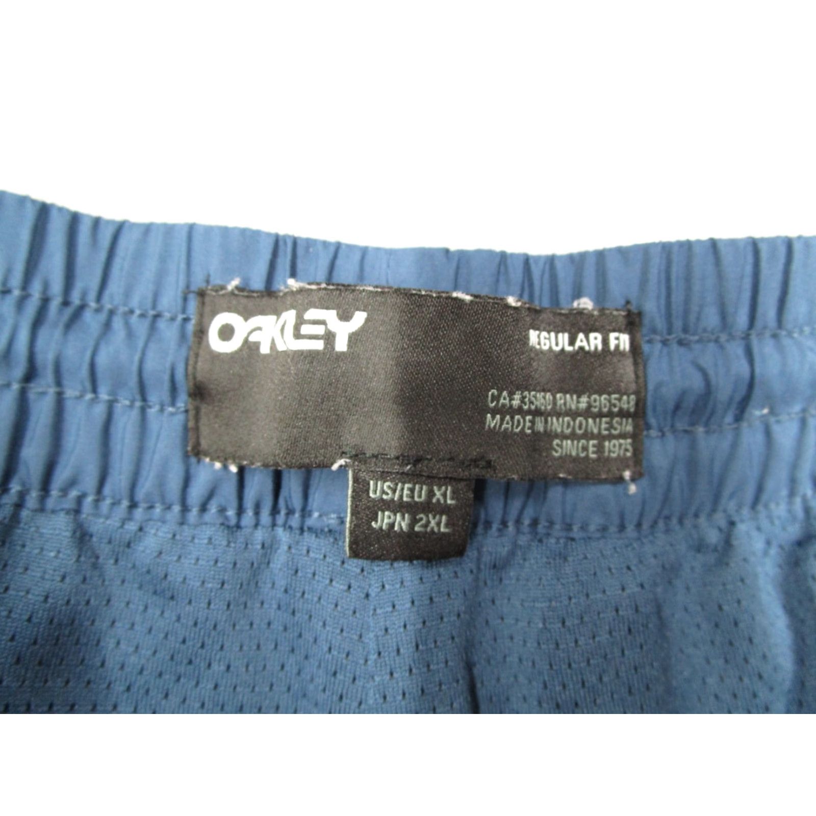 Oakley OAKLEY FACTORY PILOT Shorts Mens XL Blue Lined 9" Vented Hybrid Active Size US 36 / EU 52 - 2 Thumbnail