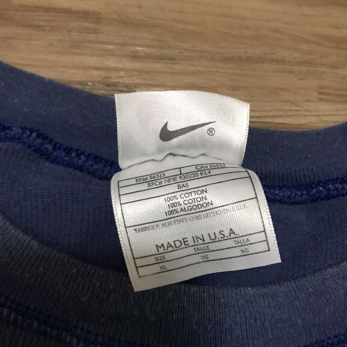 Nike × Vintage NIKE CENTER BOX LOGO SWOOSH GRAPHIC CORDUROY LATE 90s RARE Size US XL / EU 56 / 4 - 4 Thumbnail