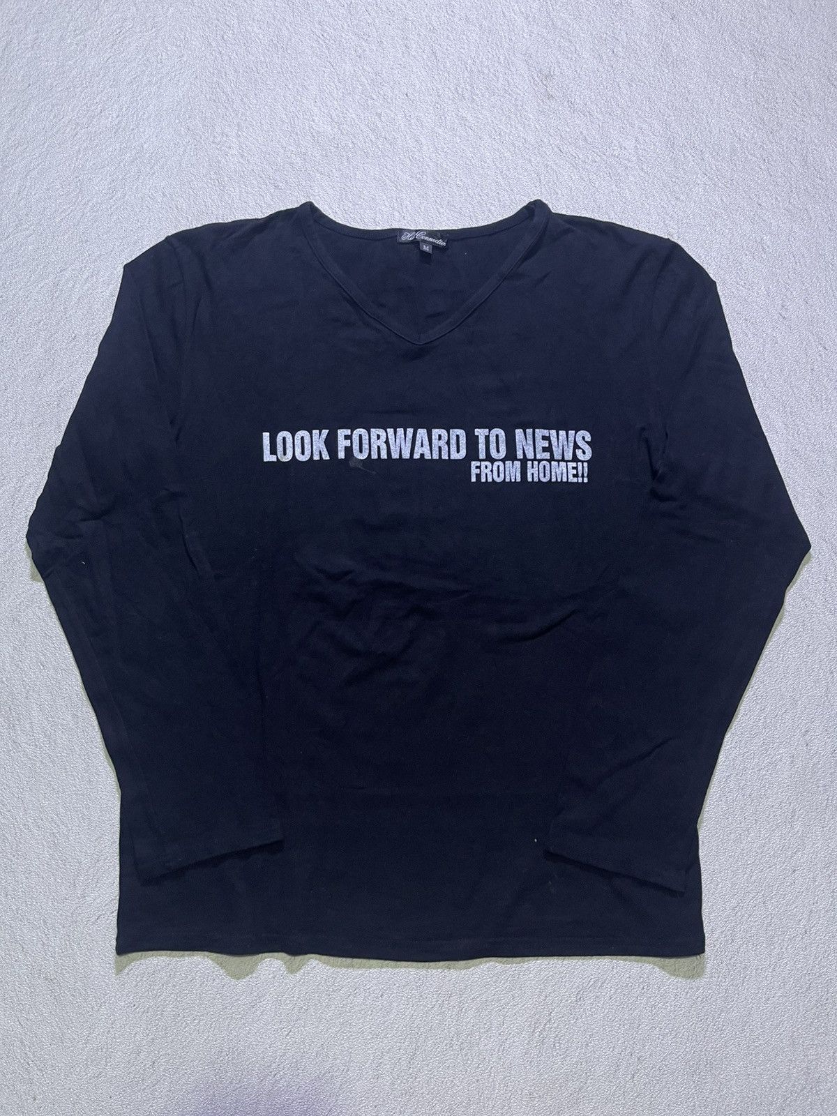 Japanese Brand Y2K HIT CONNECTION long sleeve tshirt cross motif Size US M / EU 48-50 / 2 - 4 Thumbnail