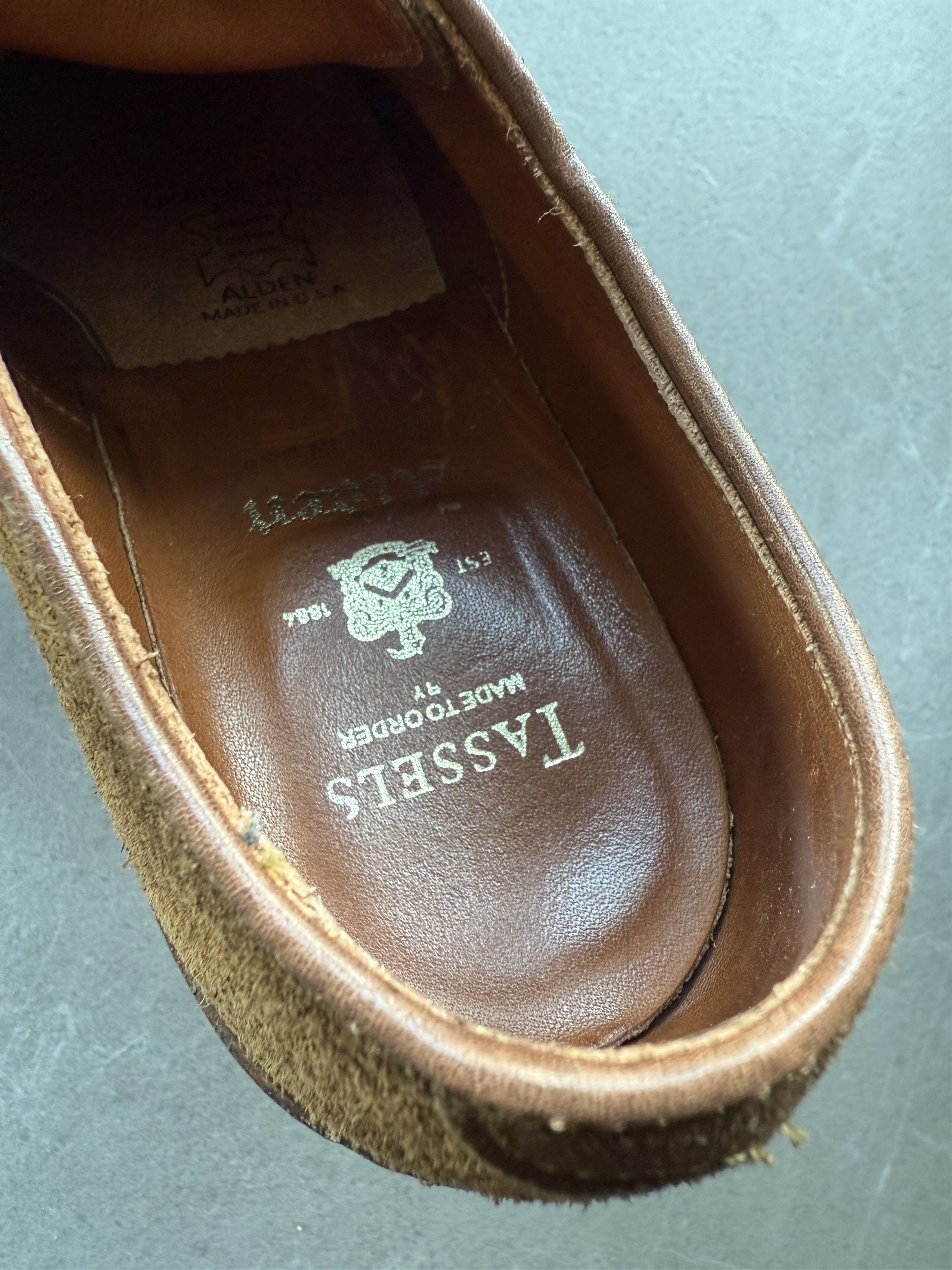 Alden Alden USA MTO Snuff Suede V Top Crepe Sole Shoes Barrie Last Size US 6 / EU 39 - 12 Thumbnail