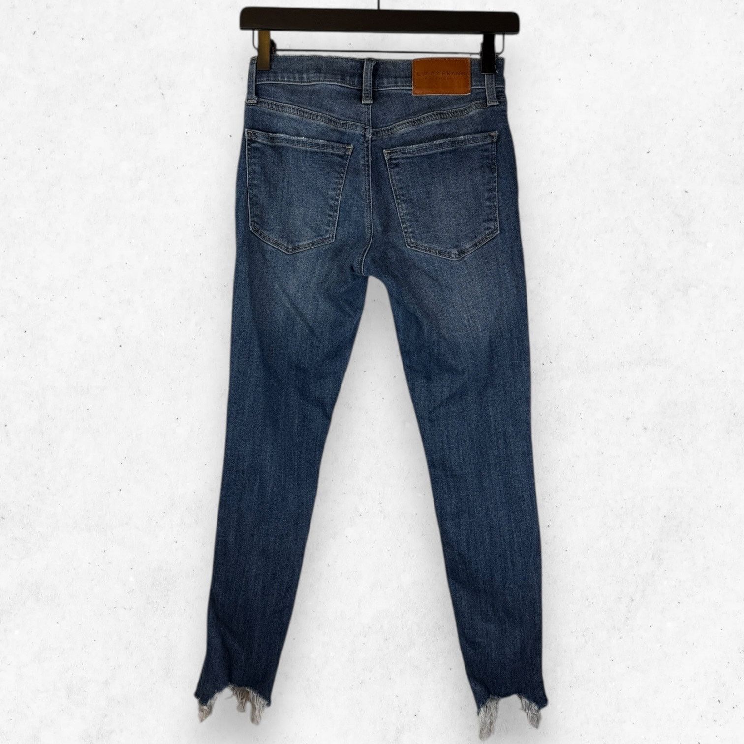 Lucky Brand Lucky Brand Jeans Women's 2/26 Ankle Mid Rise Skinny Ava Size 26" / US 2 / IT 38 - 2 Thumbnail