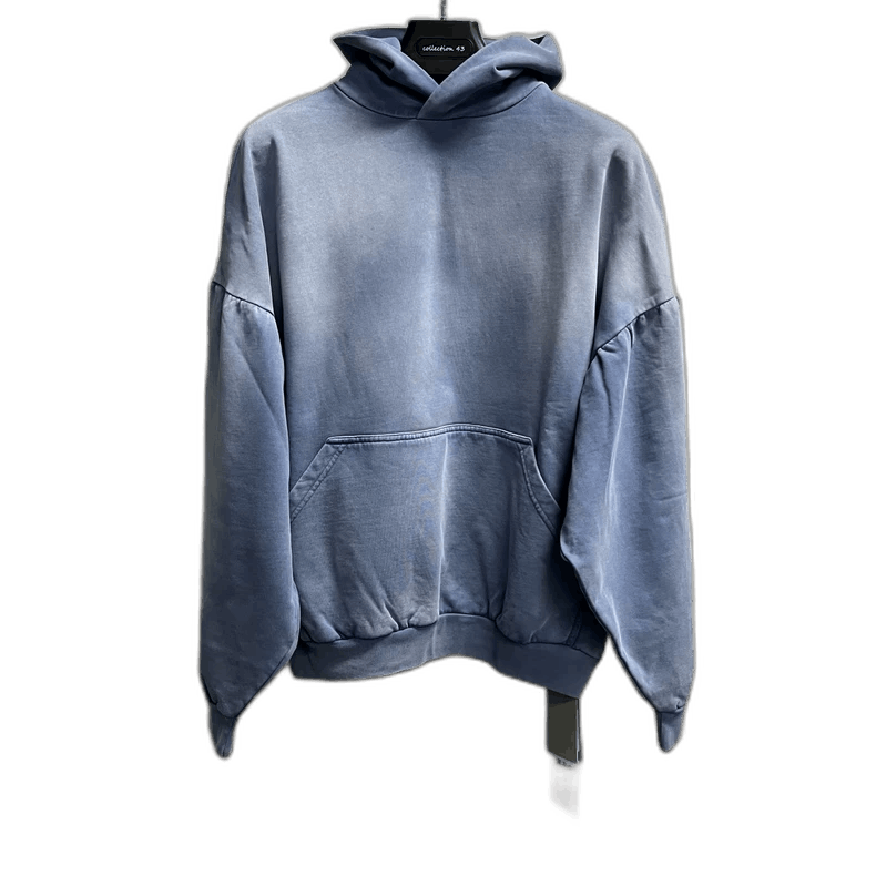Balenciaga Balenciaga Blue Logo Gradient Hoodie Size US S / EU 44-46 / 1 - 1 Thumbnail