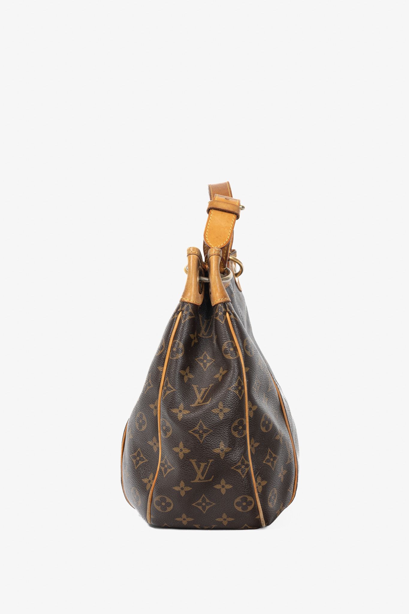 Louis Vuitton Louis Vuitton Galliera PM Monogram Canvas & Leather Hobo Size ONE SIZE - 3 Thumbnail