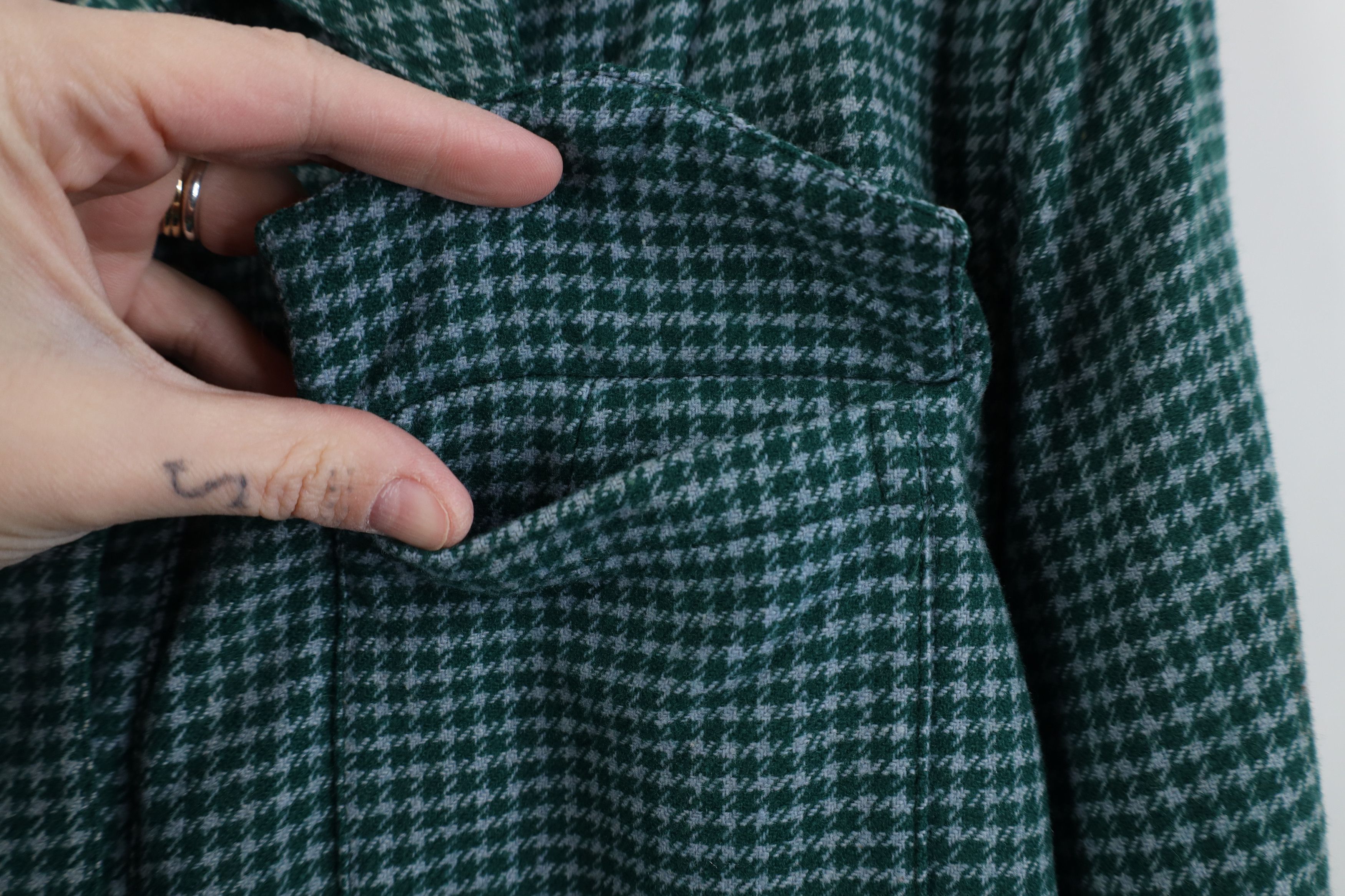 Vintage Vintage 60s 70s Pullover Shirt Jacket Jac Shirt USA Size M / US 6-8 / IT 42-44 - 6 Thumbnail