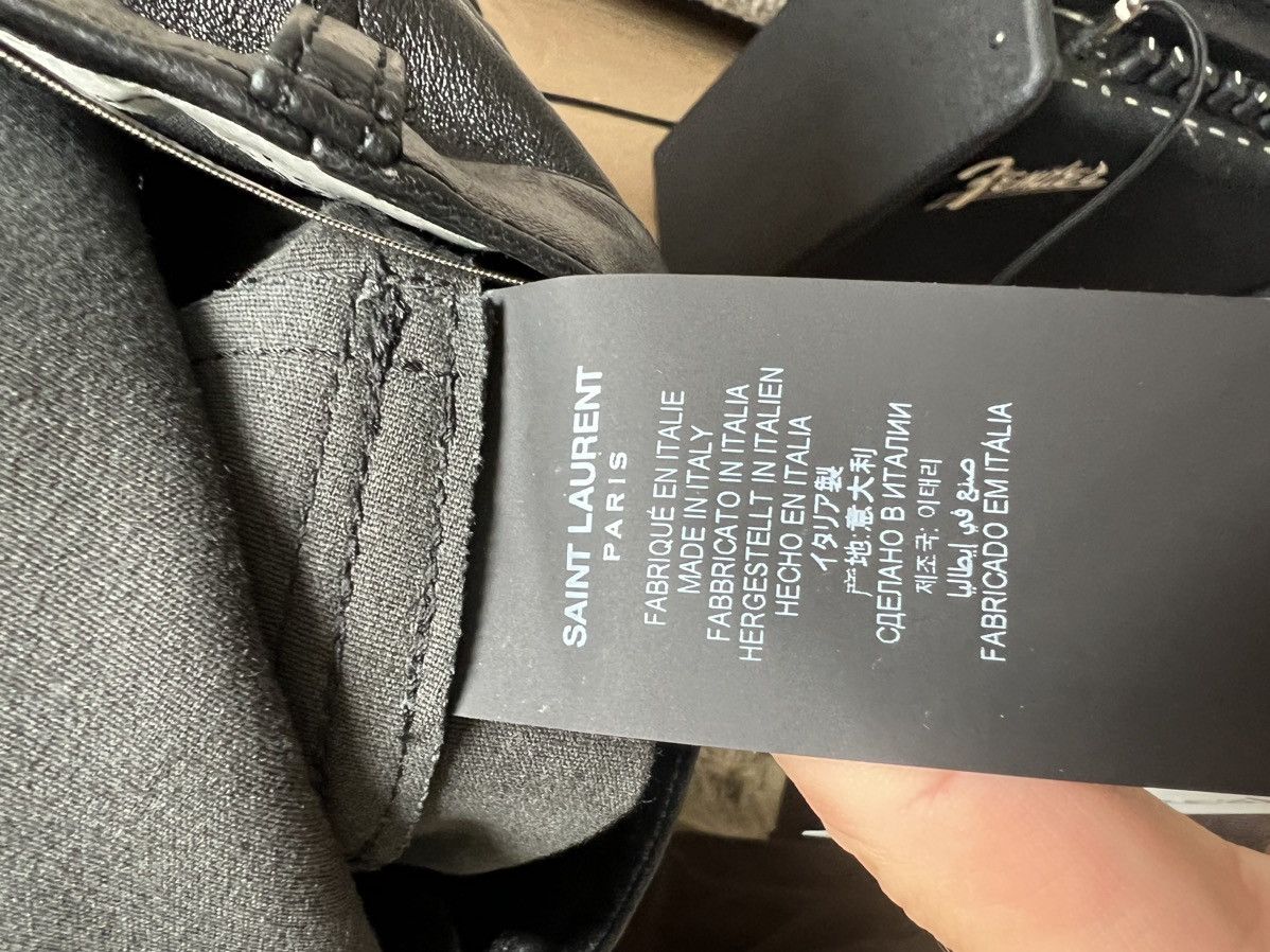 Saint Laurent Paris BNWT $2690 Lambskin Leather Pants Size US 36 / EU 52 - 6 Thumbnail