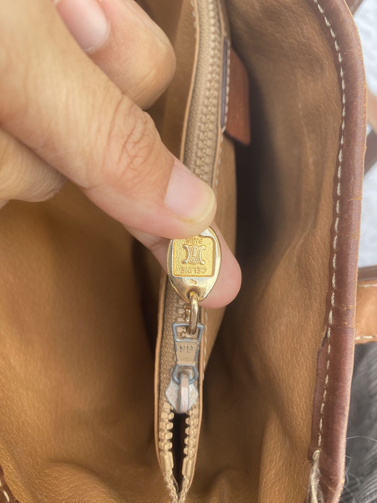 Celine Rare CELINE Monogram Handle Bag Size ONE SIZE - 23 Thumbnail