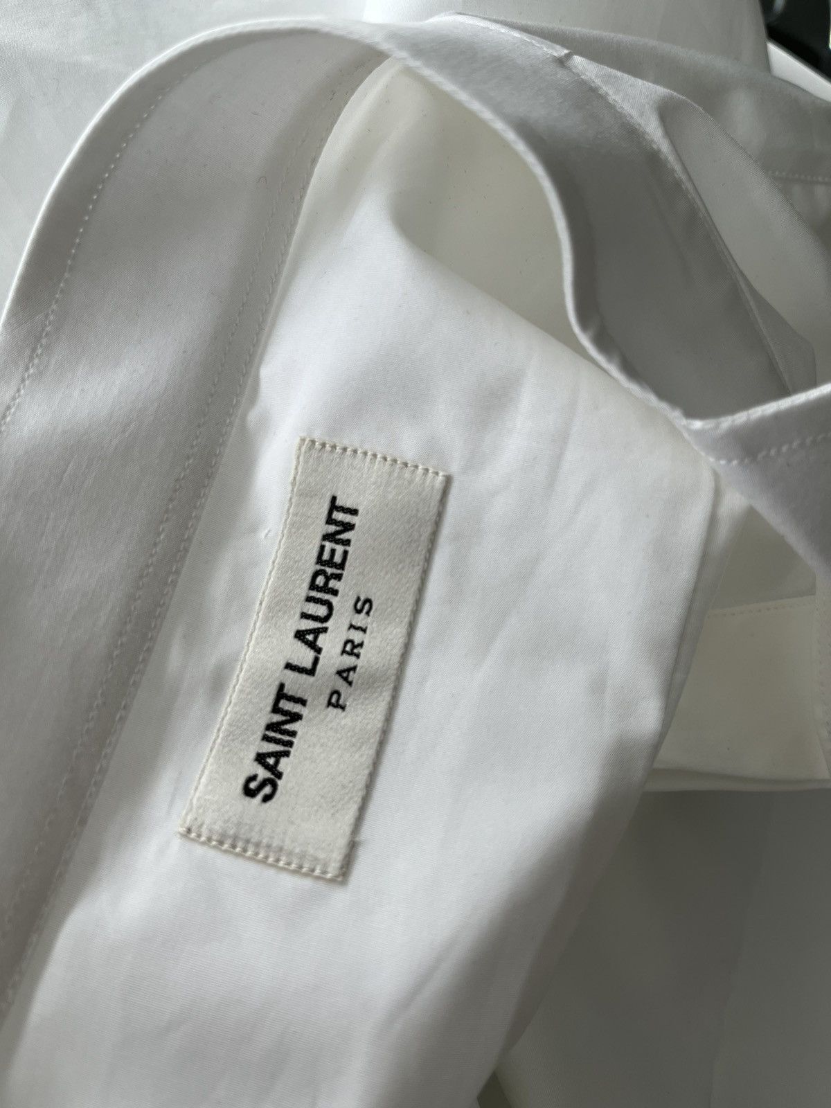 Hedi Slimane × Saint Laurent Paris × Yves Saint Laurent Extremely Rare Brand New Hedi Slimane 2015 Tuxedo Shirt Size US XL / EU 56 / 4 - 6 Thumbnail