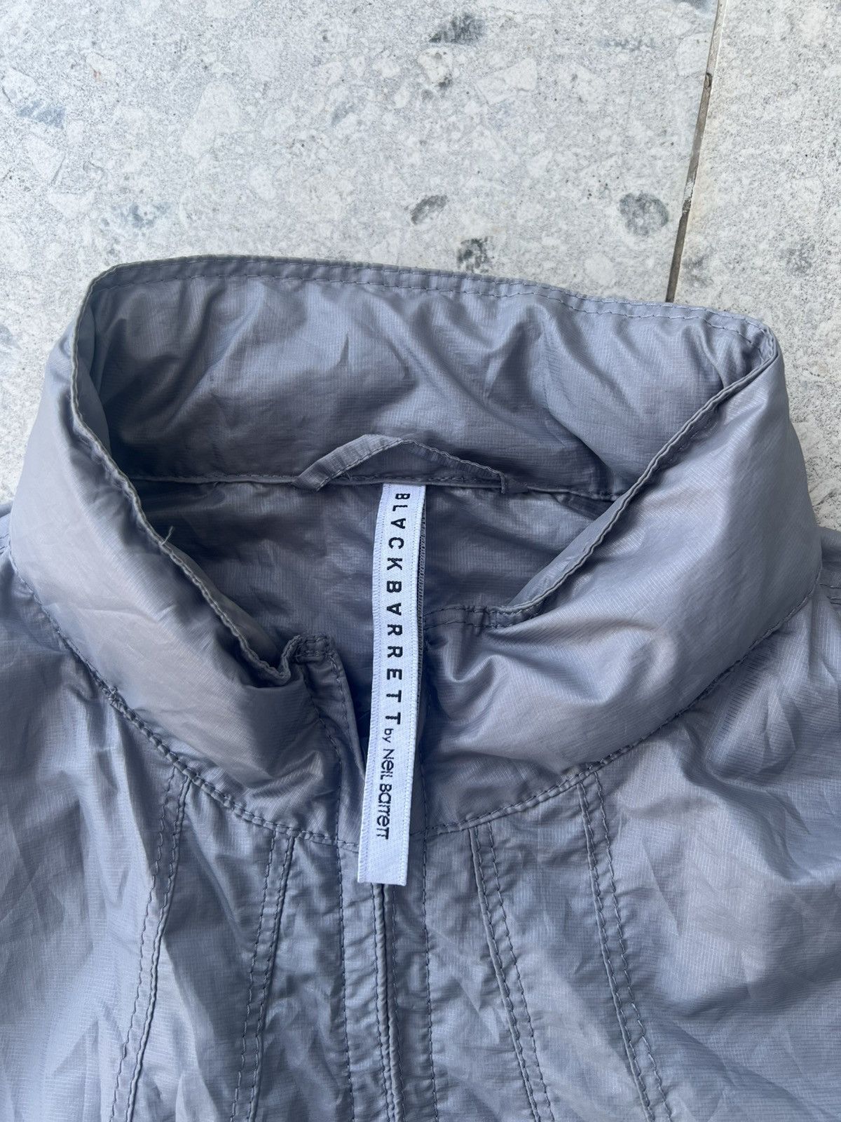 Neil Barrett Black Barrett by Neil Barrett nylon light jacket Size US M / EU 48-50 / 2 - 2 Thumbnail