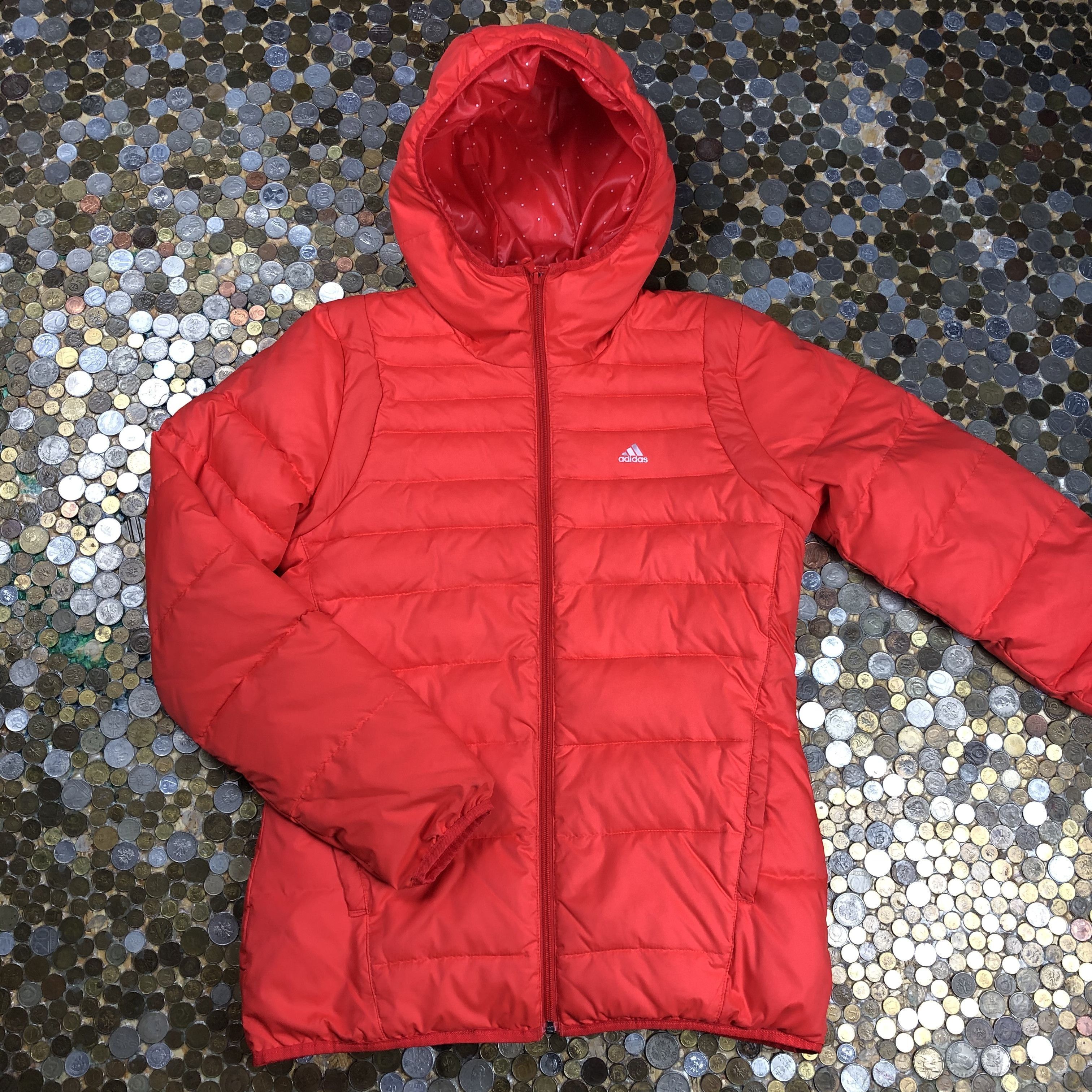Adidas Adidas Vintage long hoodie light puffer jacket Size M / US 6-8 / IT 42-44 - 1 Thumbnail