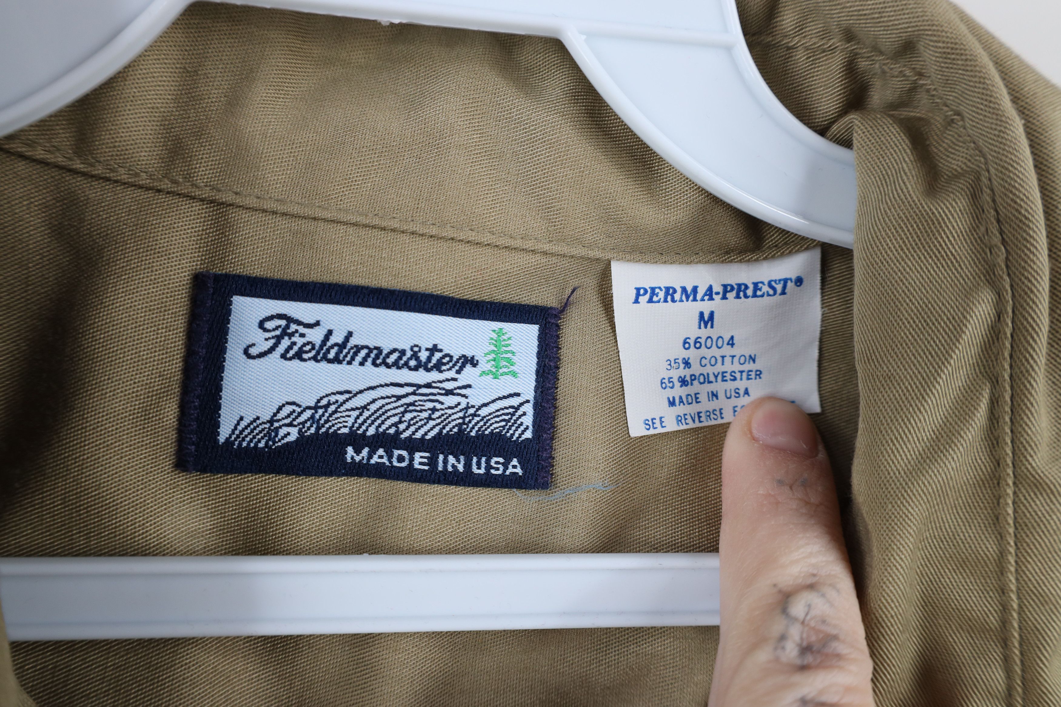 Vintage Vintage 70s Streetwear Mechanic Workwear Button Shirt USA Size US M / EU 48-50 / 2 - 9 Thumbnail