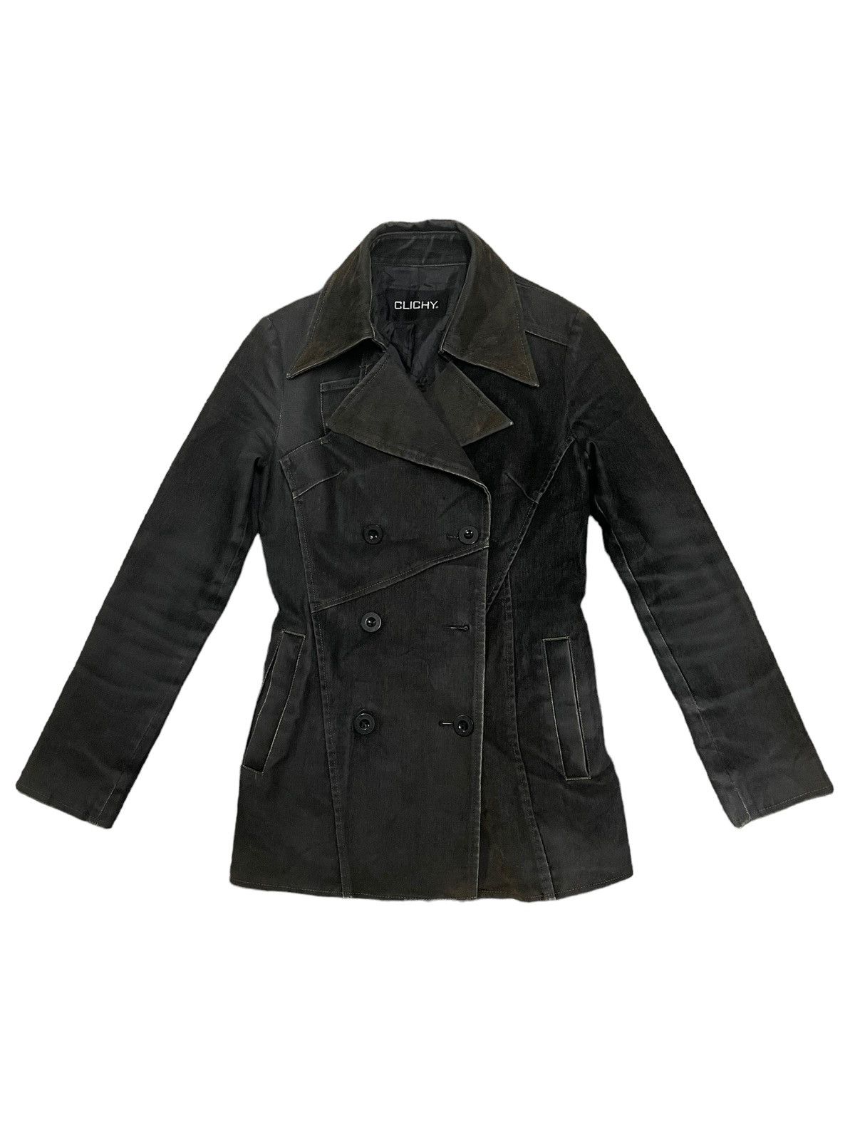 Vintage Japanese Avant Garde Style Double Breasted Jacket