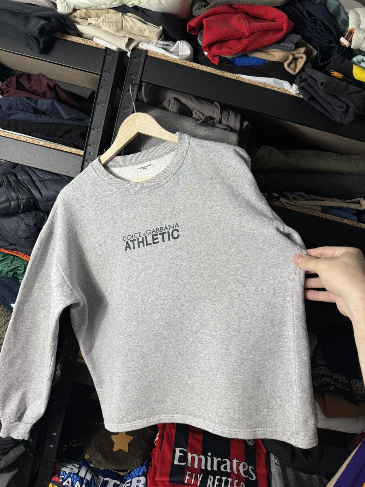 Dolce & Gabbana Vintage Dolce & Gabbana Athletic Crewneck Sweatshirt Grey Size XL / US 12-14 / IT 48-50 - 4 Thumbnail