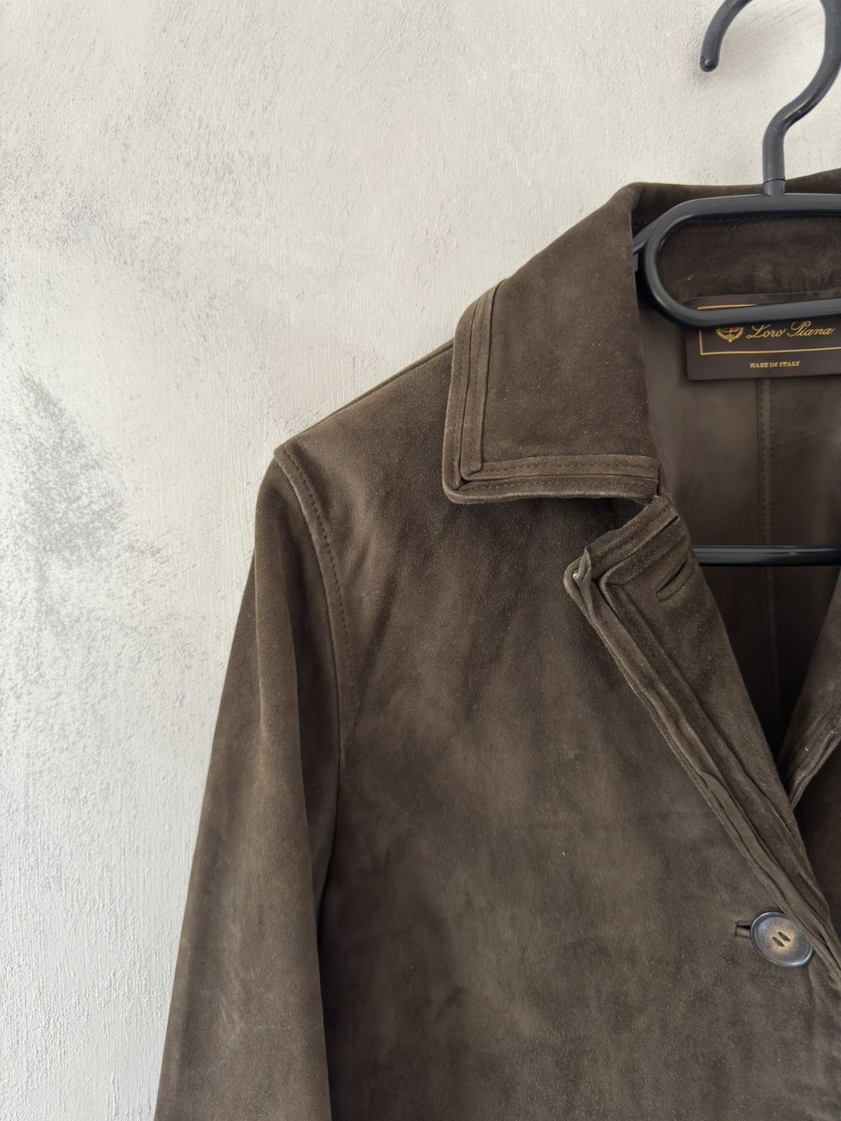 Loro Piana Loro Piana Reindeer Suede Leather Brown Jacket Size M / US 6-8 / IT 42-44 - 3 Thumbnail