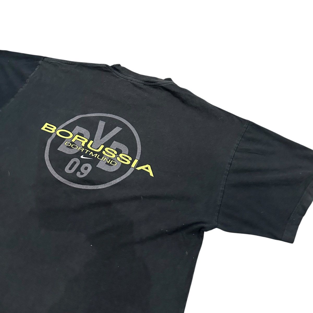 Nike 90’s Black Nike Borussia Dortmund football graphic tshirt Size US XXL / EU 58 / 5 - 12 Thumbnail