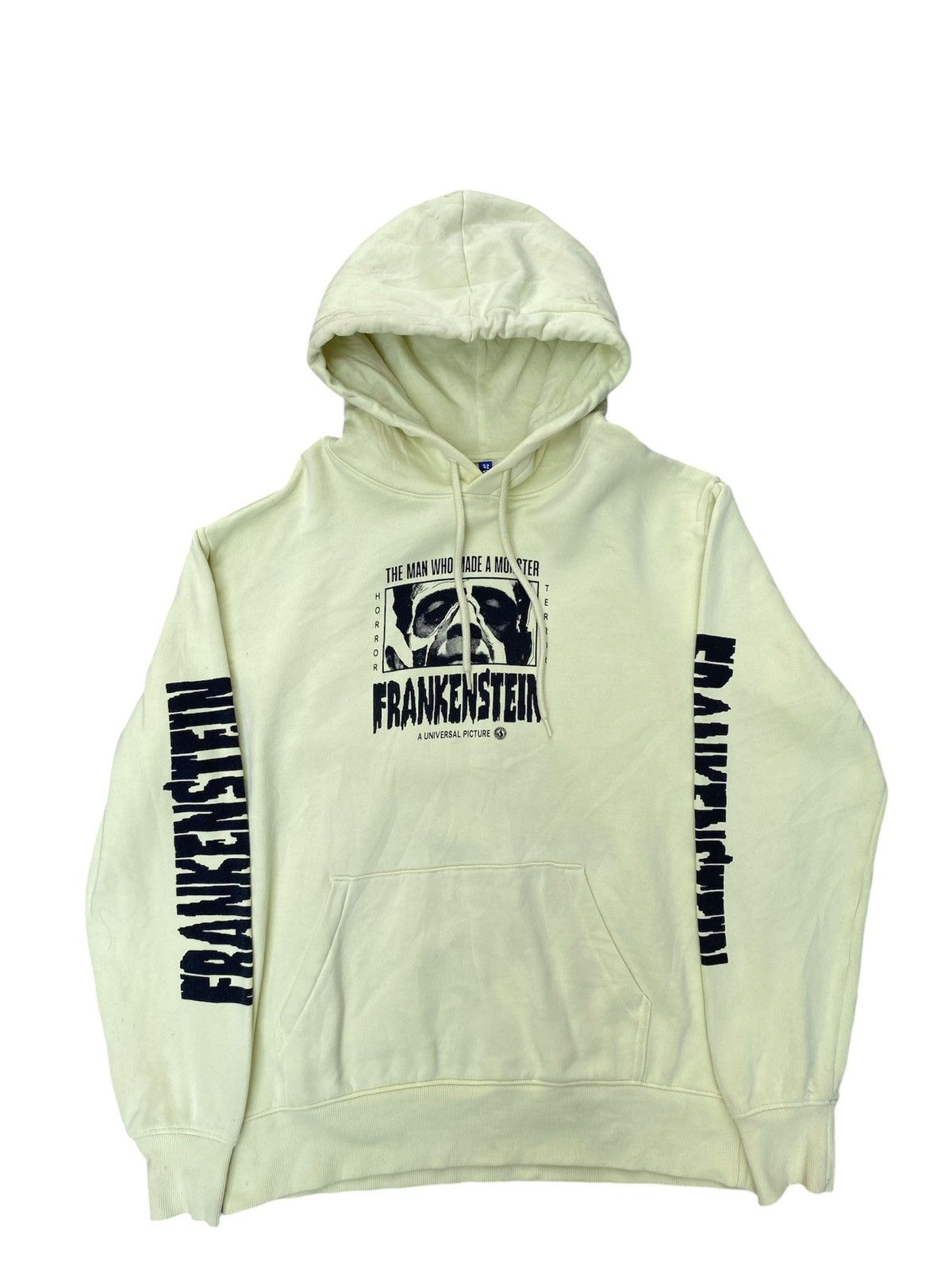 Divided THE MAN WHO MADE A MONSTER FRANKENSTEIN HOODIE Grailed