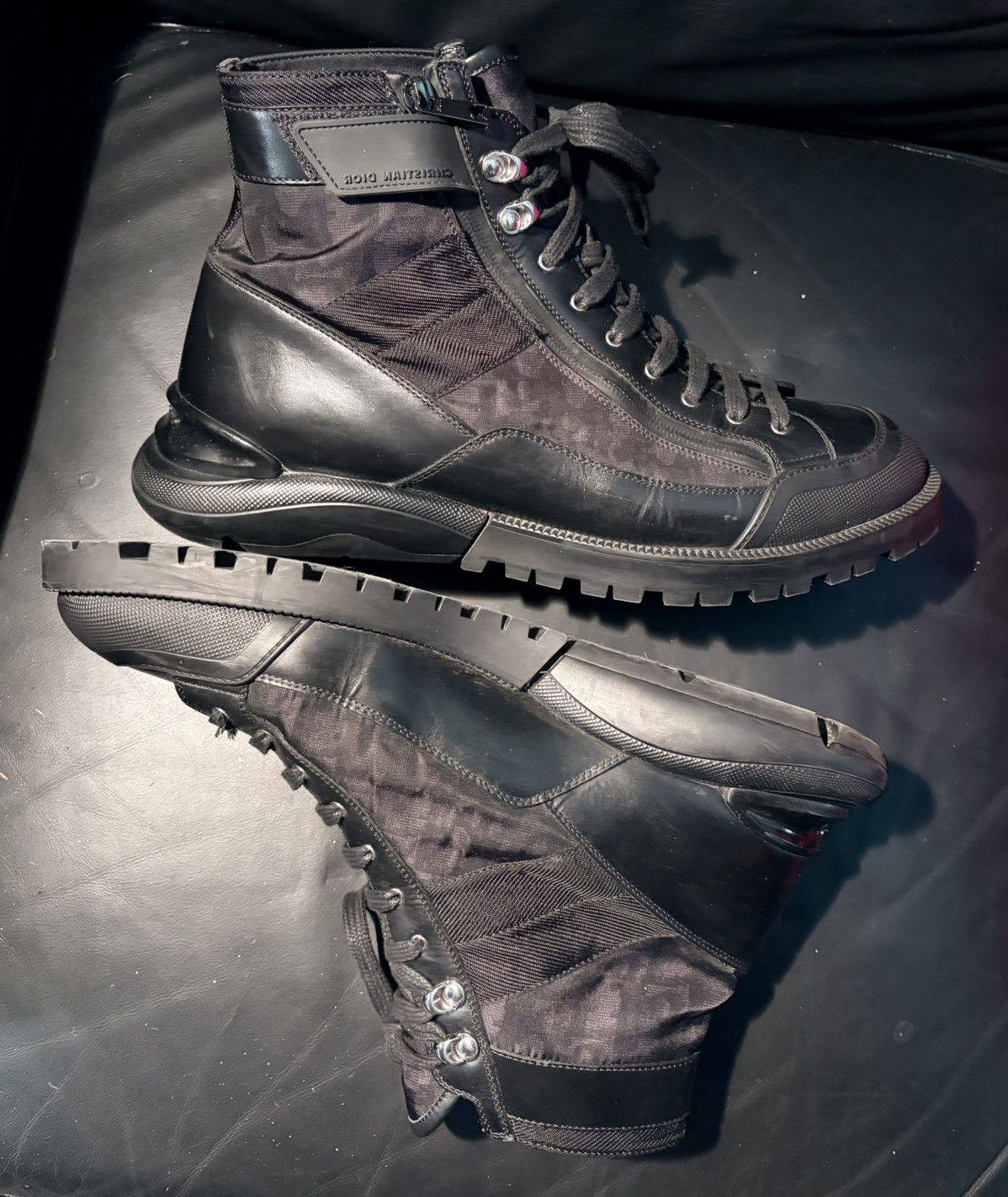 Dior Dior Combat Ankle Boot Size US 13 / EU 46 - 8 Thumbnail
