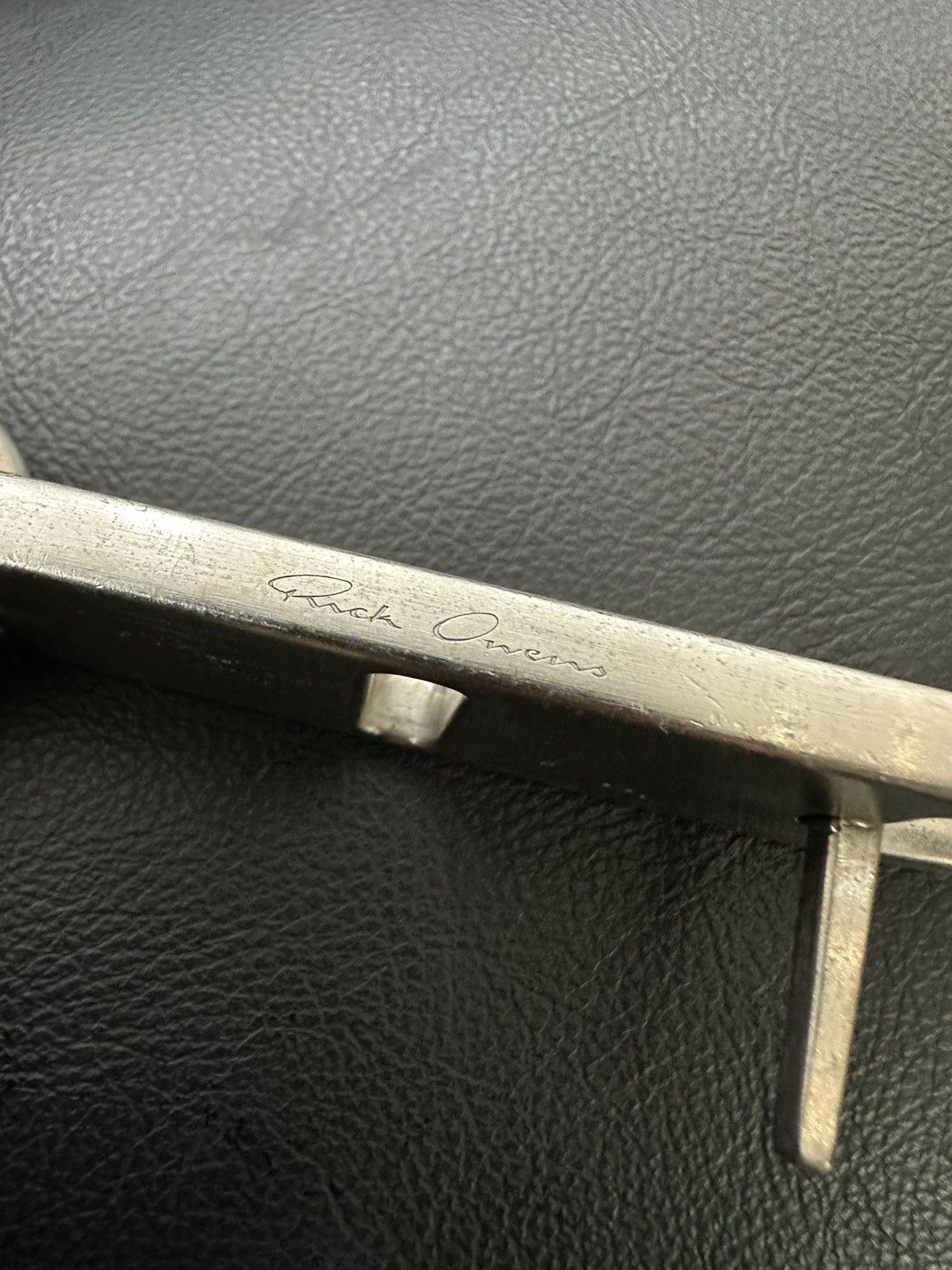 Rick Owens Rick Owens Tongue Leather Belt Size ONE SIZE - 2 Thumbnail