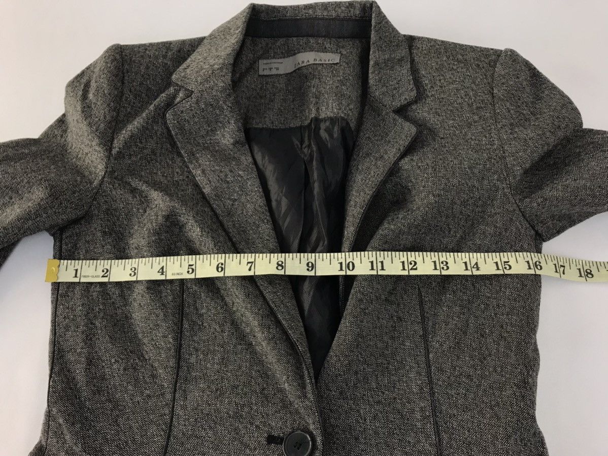 Zara Zara Coat Jacket Full Button Double Pocket Design Size XS / US 0-2 / IT 36-38 - 9 Thumbnail
