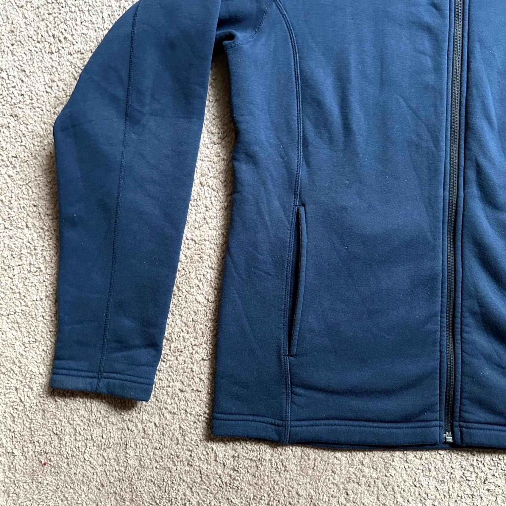 Vintage REI Full Zip Mock Neck Fleece Sweater Navy Blue L Mens Size US L / EU 52-54 / 3 - 6 Thumbnail