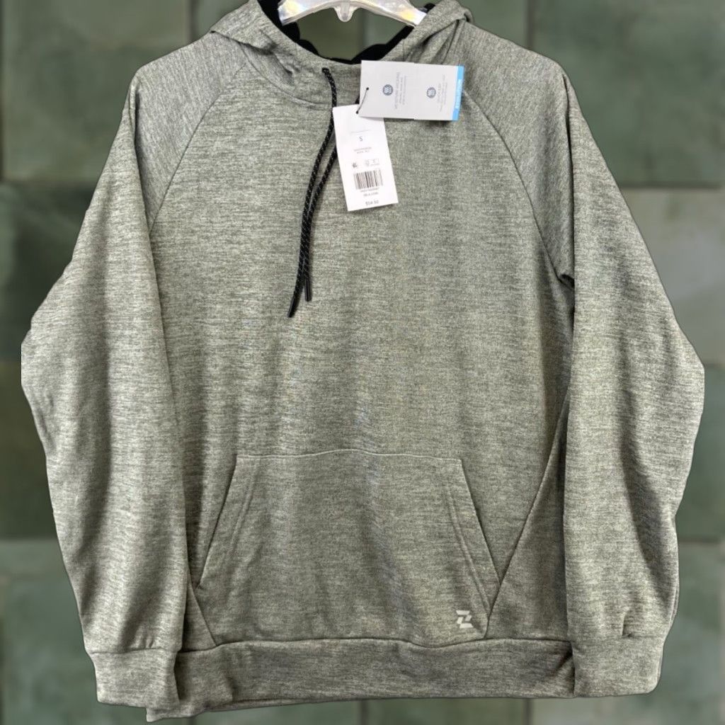 Vintage Zelos Mens Hoodie Small Green NWT Running Atheletic Size US S / EU 44-46 / 1 - 1 Thumbnail