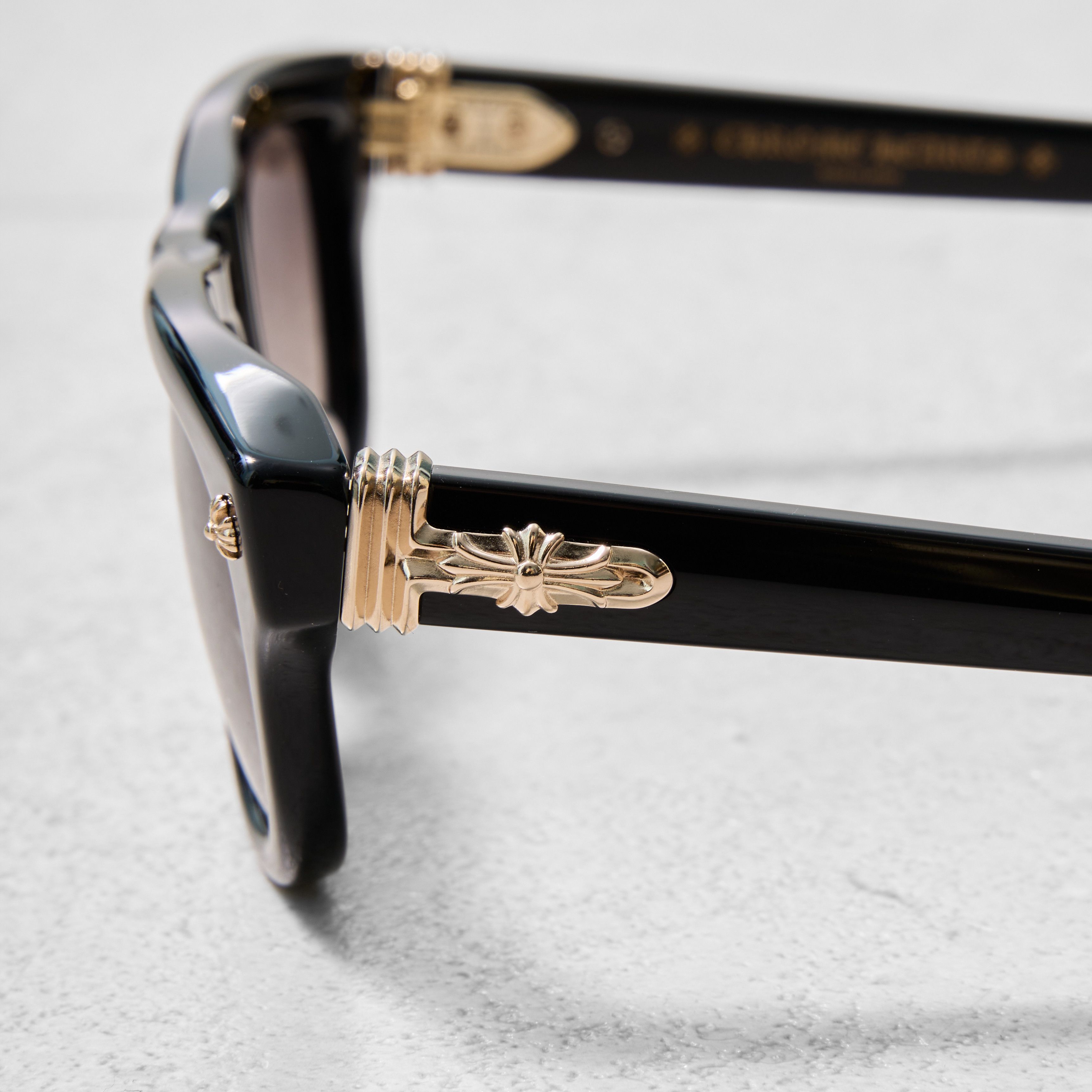 Chrome Hearts CHROME HEARTS TRITITSAGAIN BLACK/18KGP-SUN Size ONE SIZE - 8 Thumbnail