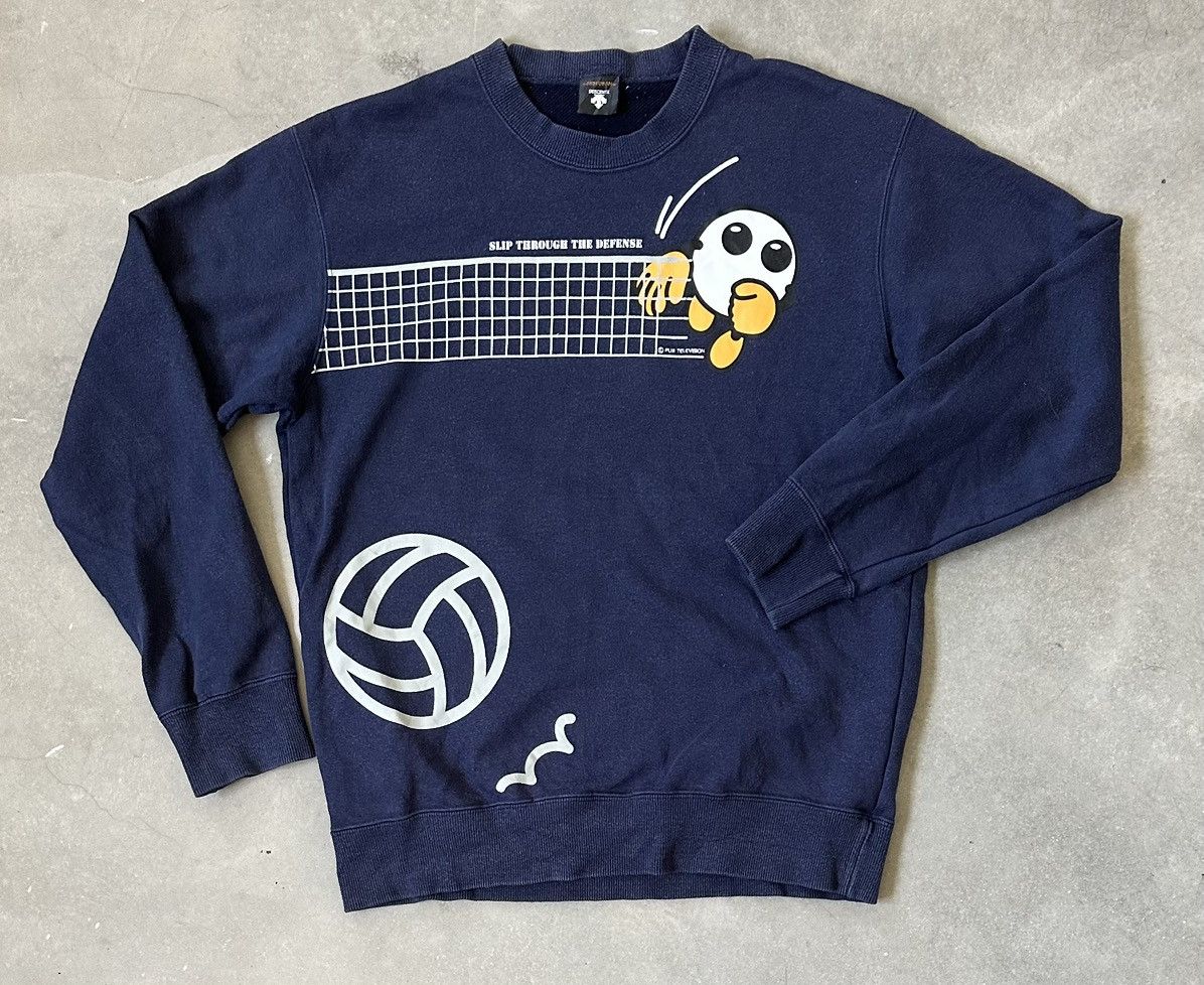 Descente VINTAGE DESCENTE FUJI TELEVISION SWEATSHIRT Size US M / EU 48-50 / 2 - 1 Thumbnail