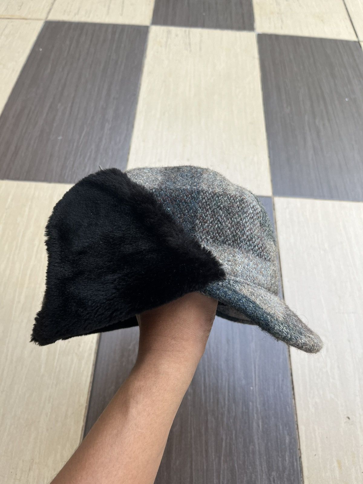 Harris Tweed Mistral x harris tweed wool hat Size ONE SIZE - 2 Thumbnail