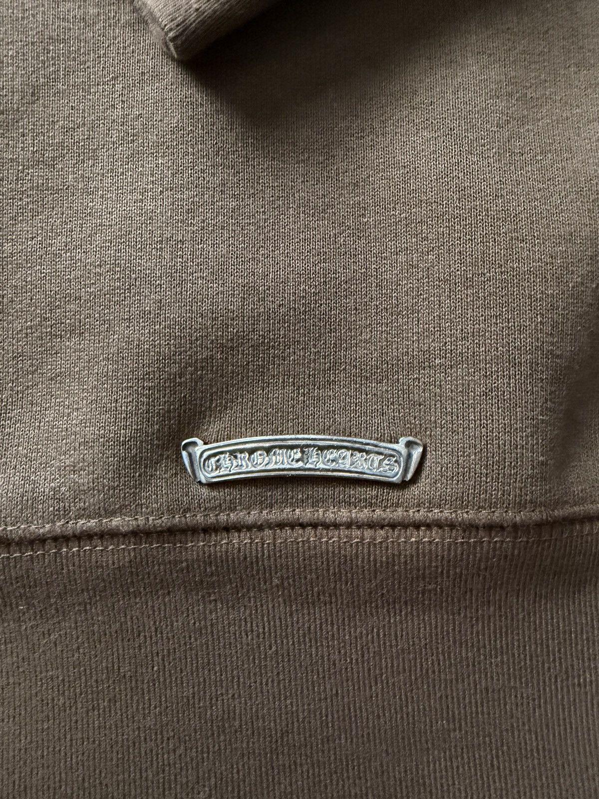 Chrome Hearts CHROME HEARTS 'SLO RIDE' BROWN QUARTER ZIP Size US S / EU 44-46 / 1 - 7 Thumbnail