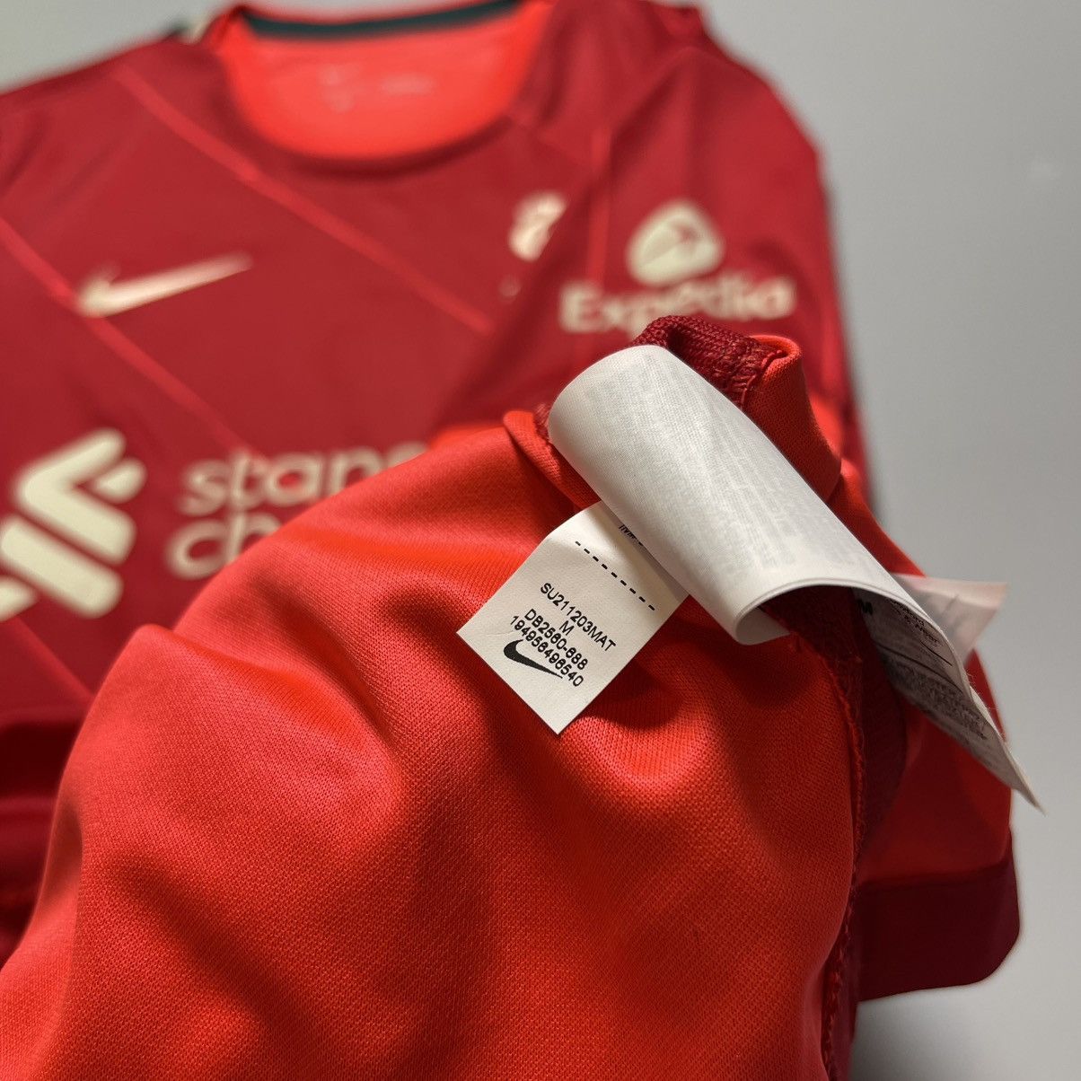 Nike × Vintage LIVERPOOL NIKE 2021/2022 FOOTBALL HOME JERSEY #4 VIRGIL Size US M / EU 48-50 / 2 - 15 Thumbnail