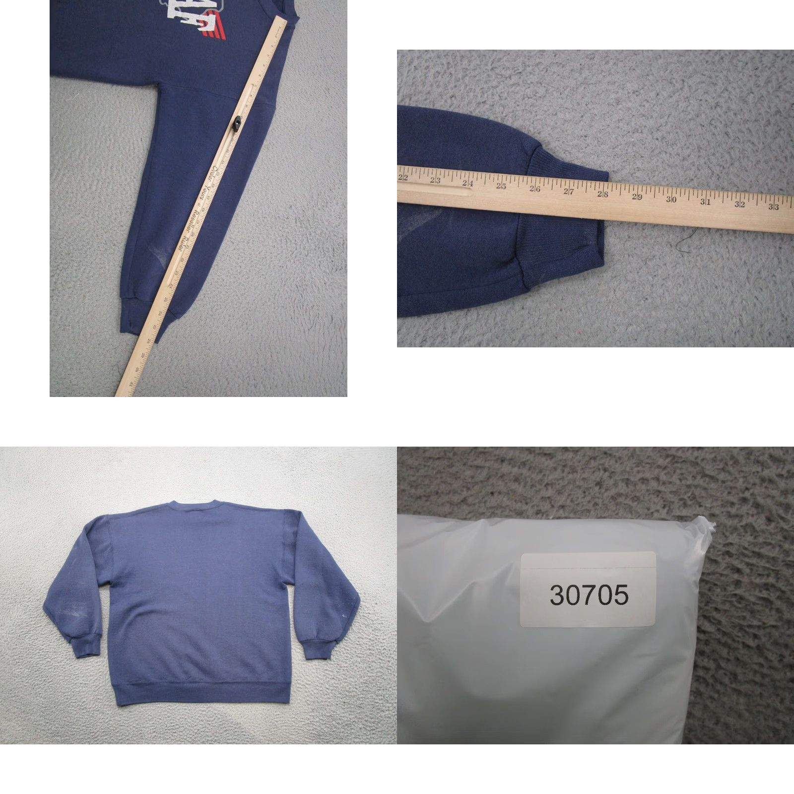 Jerzees Vintage St Olaf College Iowa Pullover Sweatshirt Blue L Men 90s Hoodie Shirt Warmth Read Size US L / EU 52-54 / 3 - 9 Thumbnail