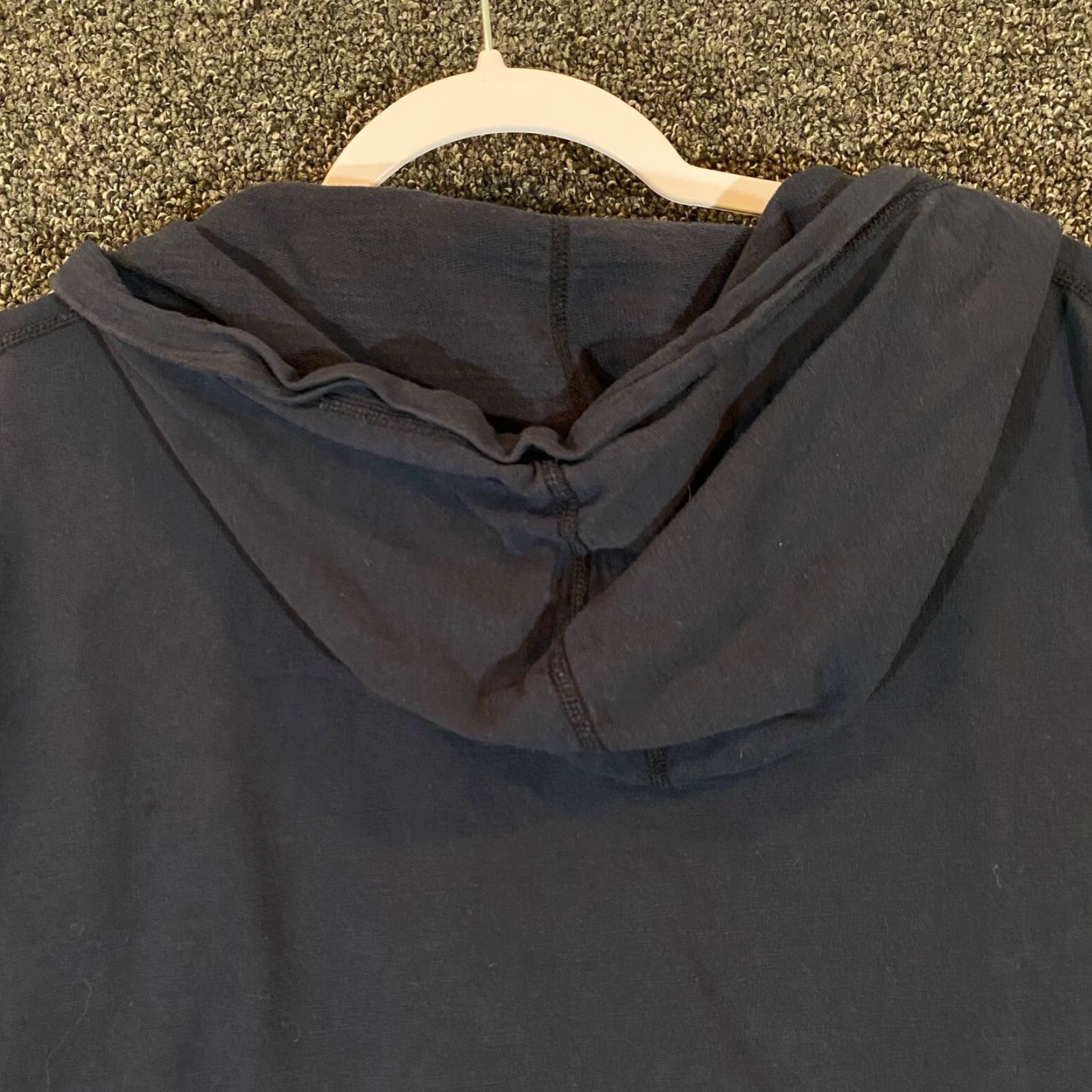 Vintage AETHER Jacket Womens Size 3 Navy Blue Full Zip Hooded Sweatshirt Casual Size M / US 6-8 / IT 42-44 - 8 Thumbnail