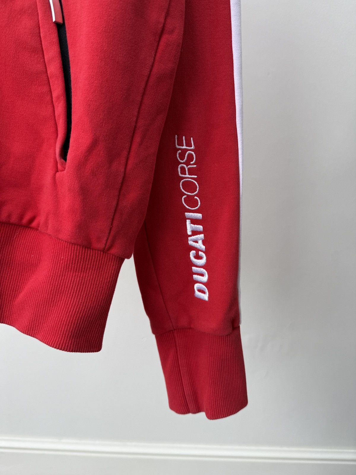 Ducati Vintage Ducati Corse Racing Hoodie Full Zip Logo Spell Out Size US M / EU 48-50 / 2 - 6 Thumbnail