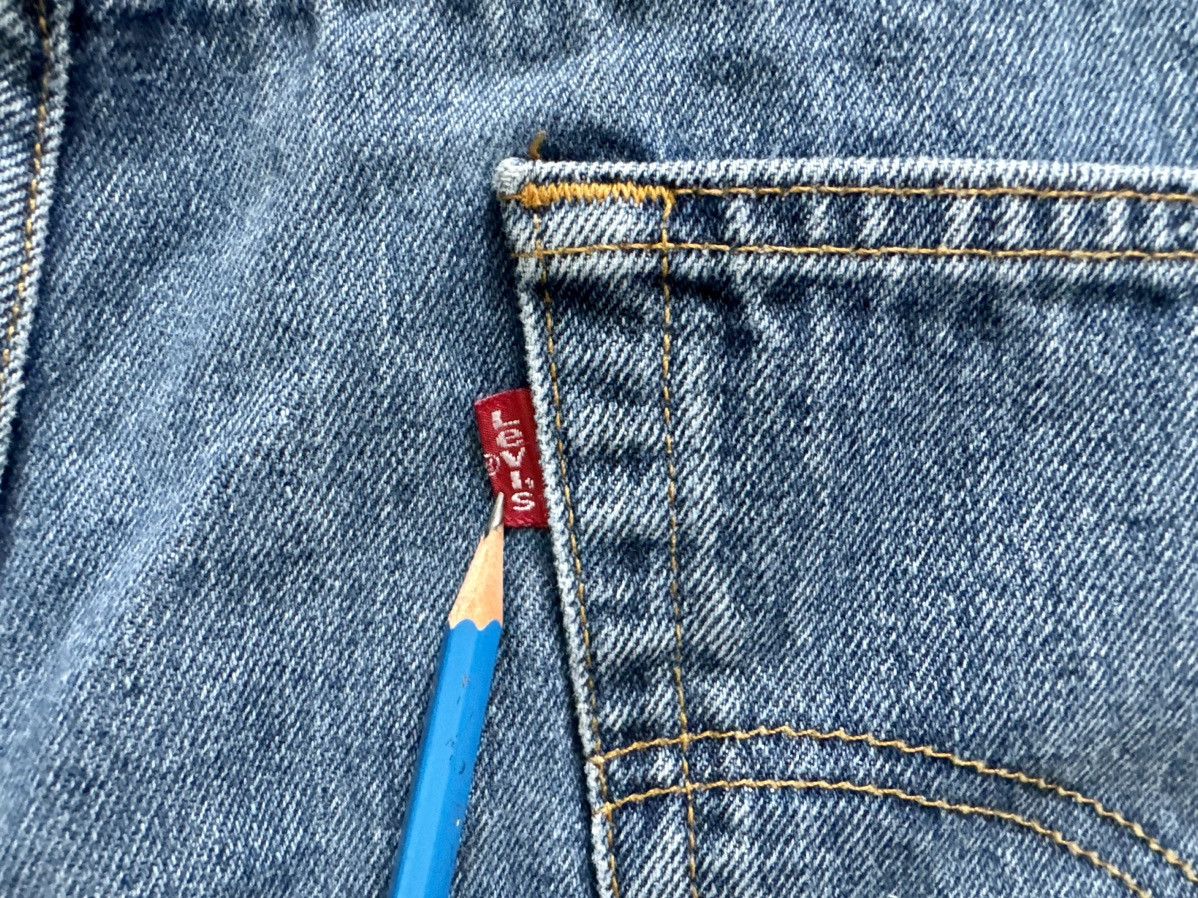 Levi's Levi's 505 Vintage 90s Regular Fit Straight Leg Jeans Size US 42 / EU 58 - 9 Thumbnail
