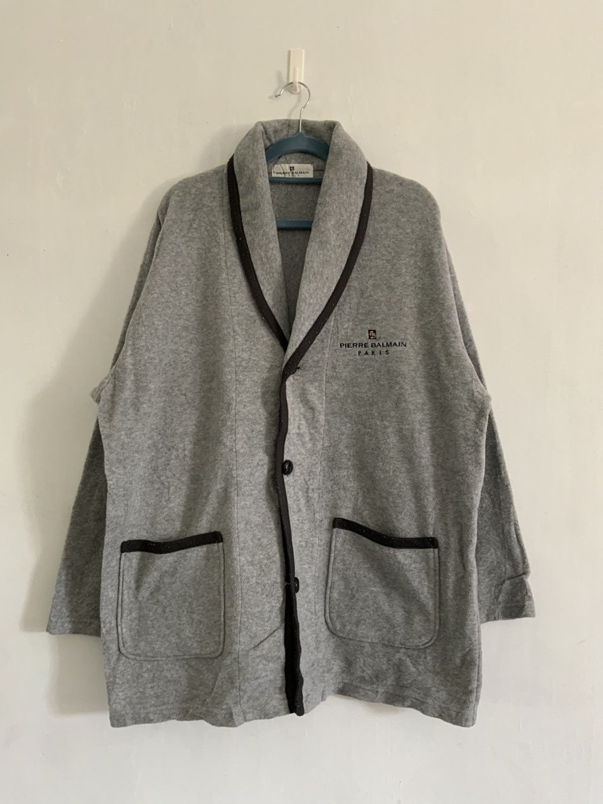 Pierre Balmain Pierre Balmain Paris Logo Bathrode Jacket Size US L / EU 52-54 / 3 - 1 Thumbnail