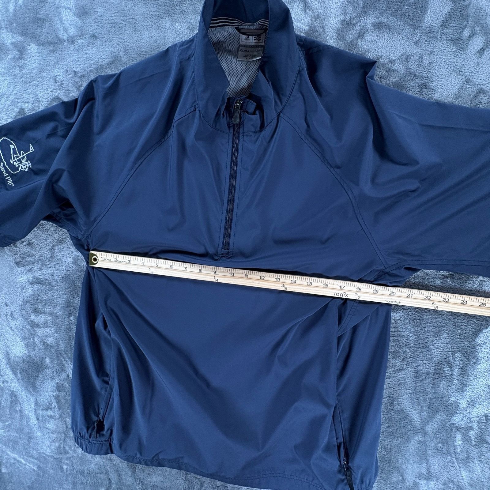 Adidas Adidas ClimaProof Golf Windshirt L Navy Half Zip Pullover “N Size US L / EU 52-54 / 3 - 7 Thumbnail