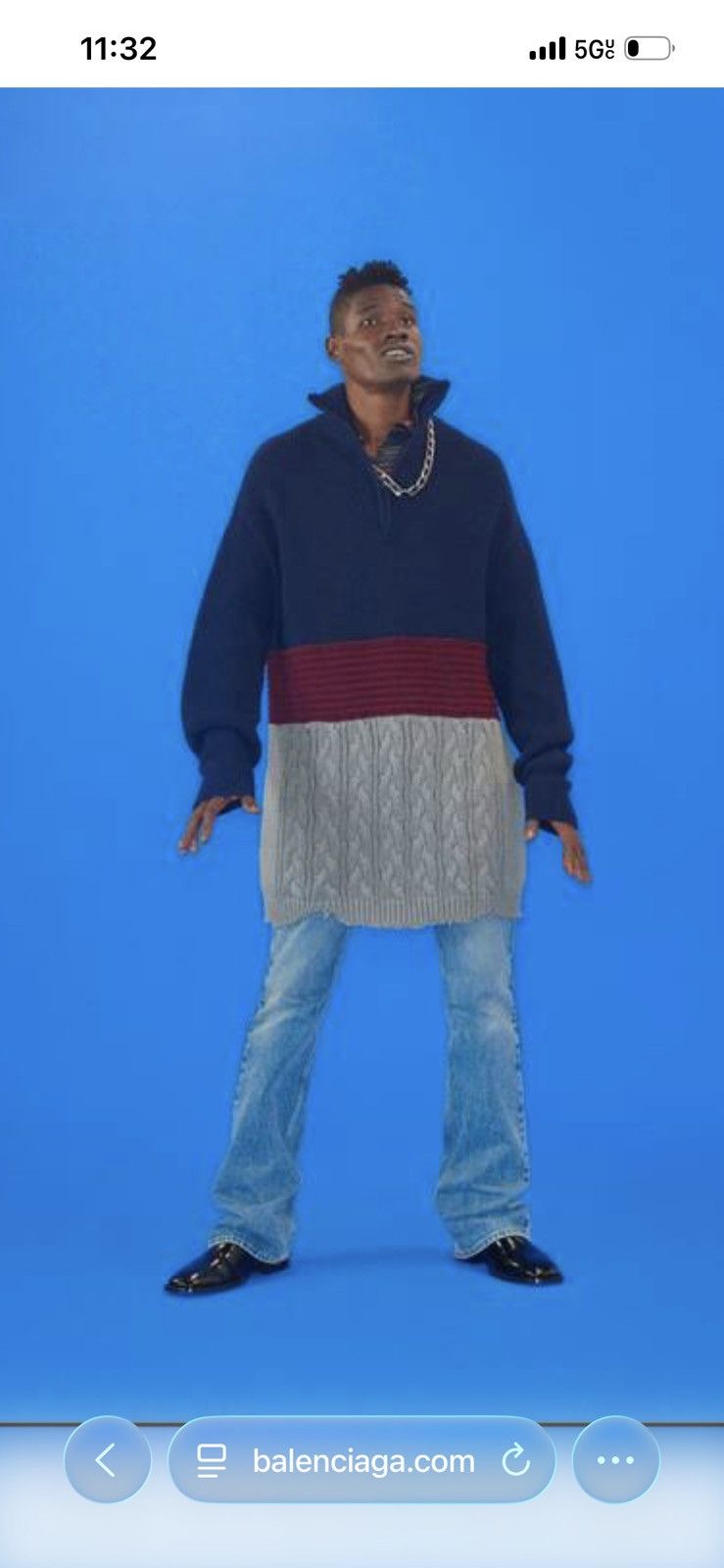 Balenciaga Super Long stacking bootcut Size US 30 / EU 46 - 13 Thumbnail