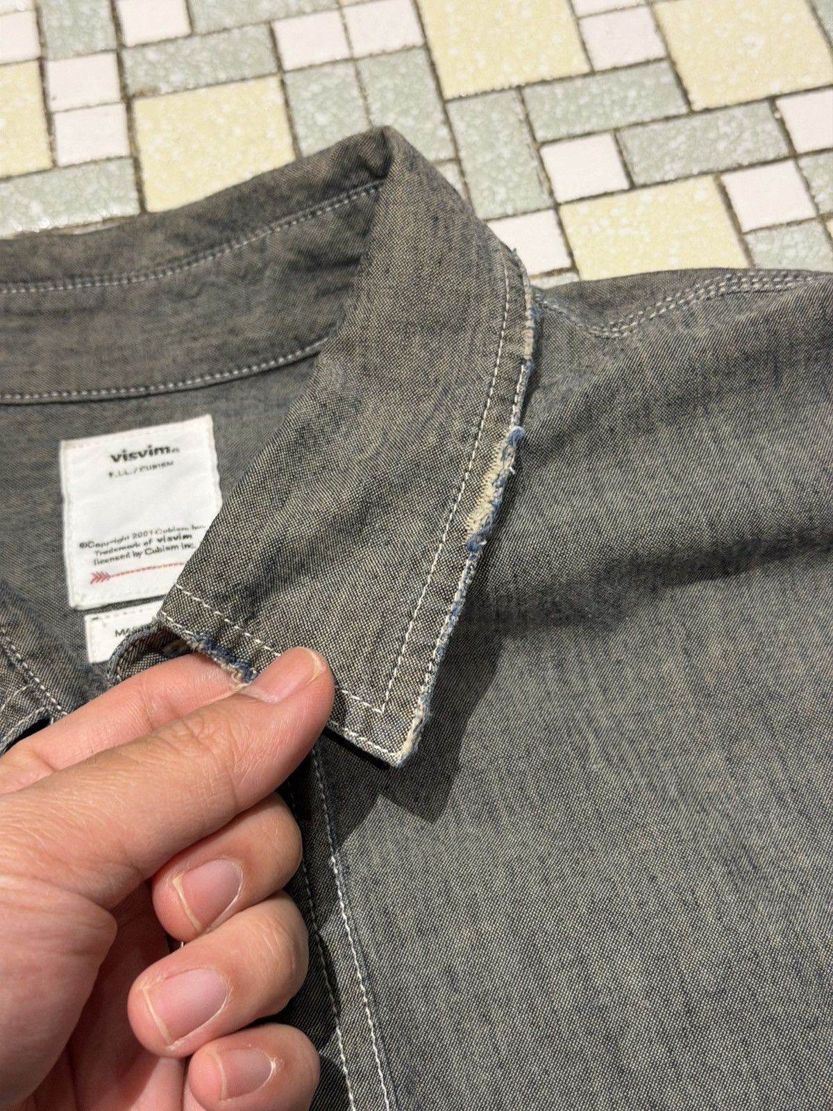 Visvim Hemi shirt dmgd Size US M / EU 48-50 / 2 - 3 Thumbnail