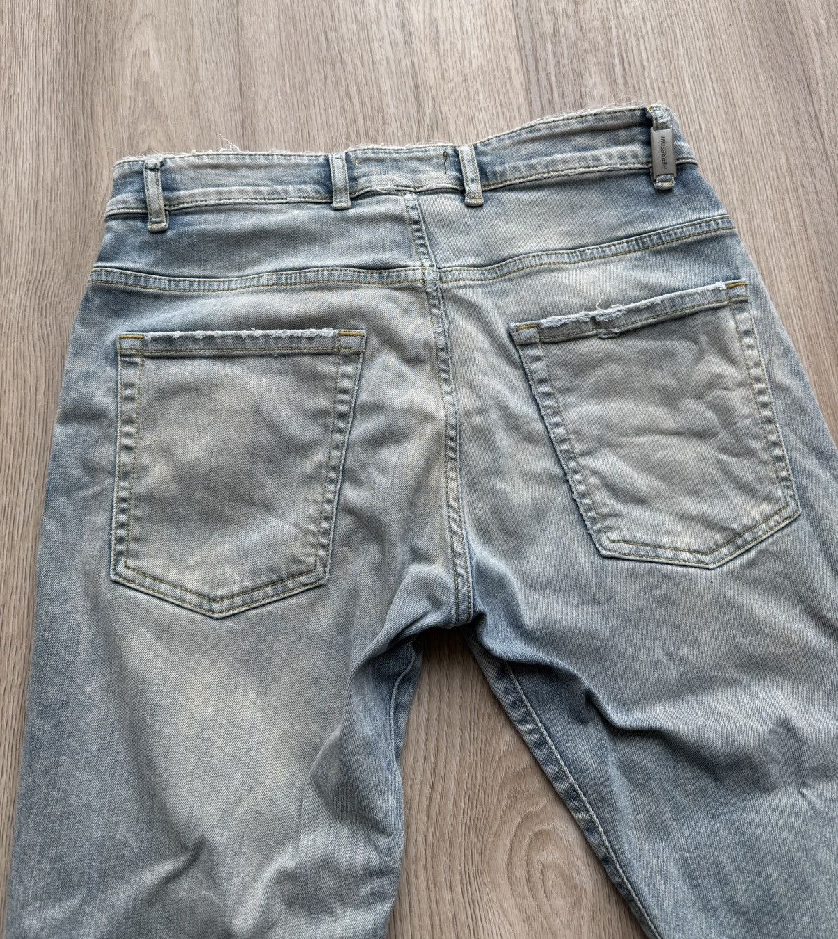 Represent Clo. Represent Essential Denim Distressed Jeans Slim Fit Size US 32 / EU 48 - 12 Thumbnail