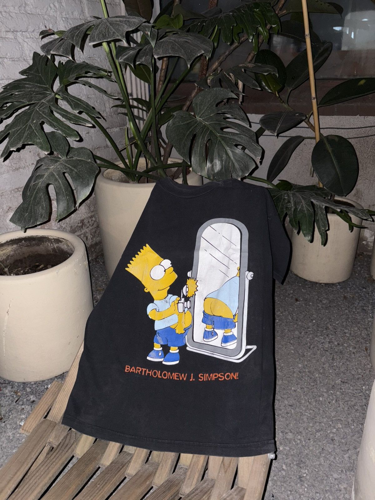 The Simpsons × Vintage Vintage Tshirt Bartholomew Jr. Size US XL / EU 56 / 4 - 2 Thumbnail