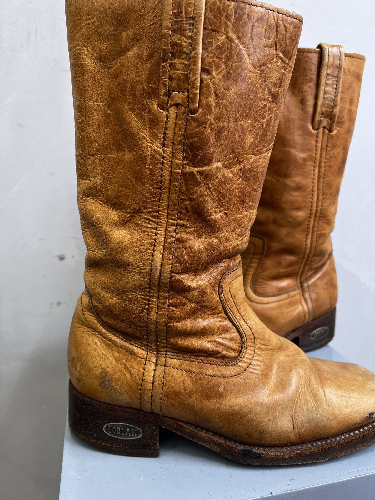 A.S.98 × Japanese Brand Western ankle moto 90s Boots Leather Style guidi Size US 9 / IT 39 - 11 Thumbnail