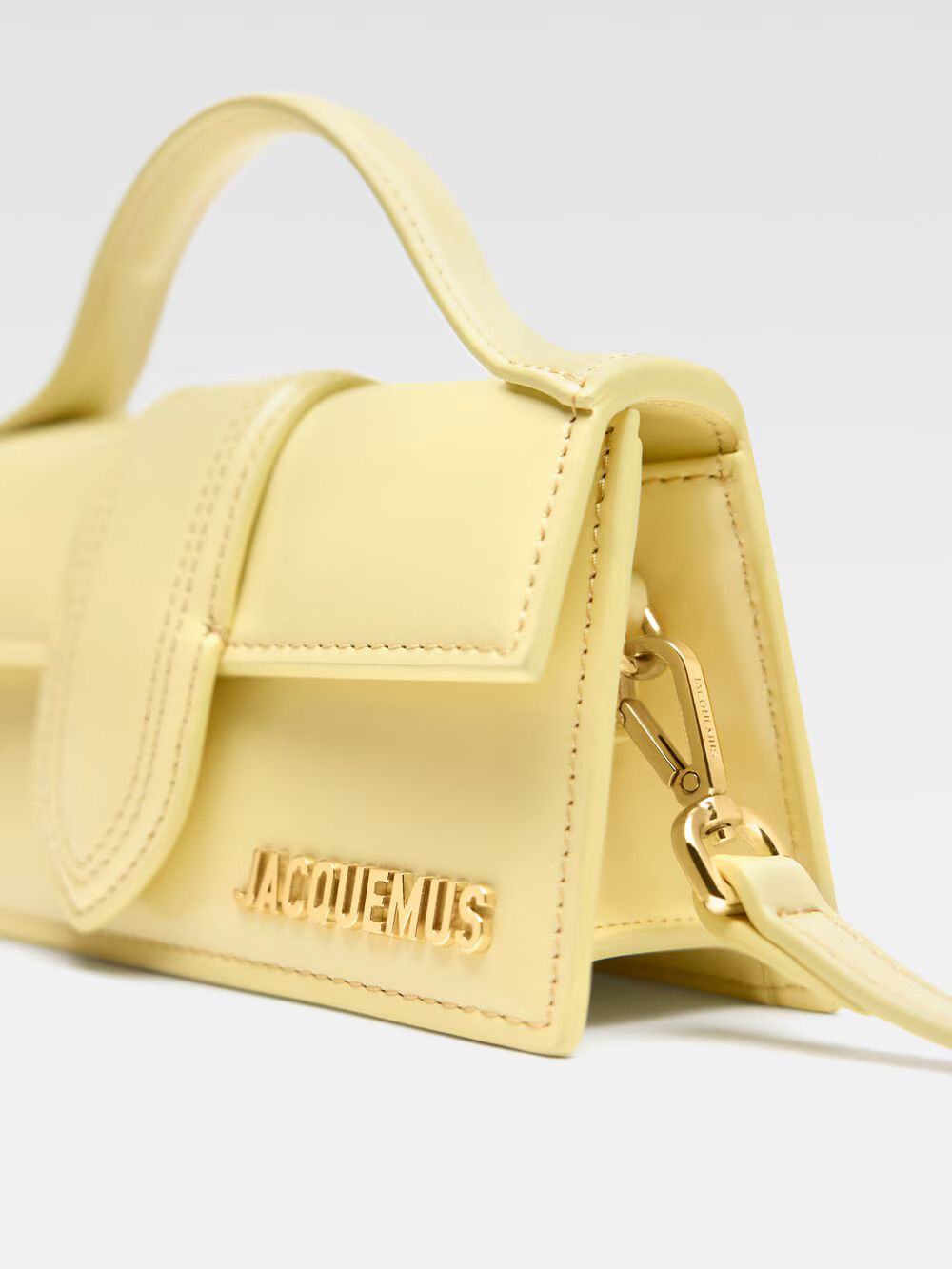 Jacquemus o1la1rc1a0925 Size: OS / Le Bambino Bag in Pale Yellow Size ONE SIZE - 4 Thumbnail