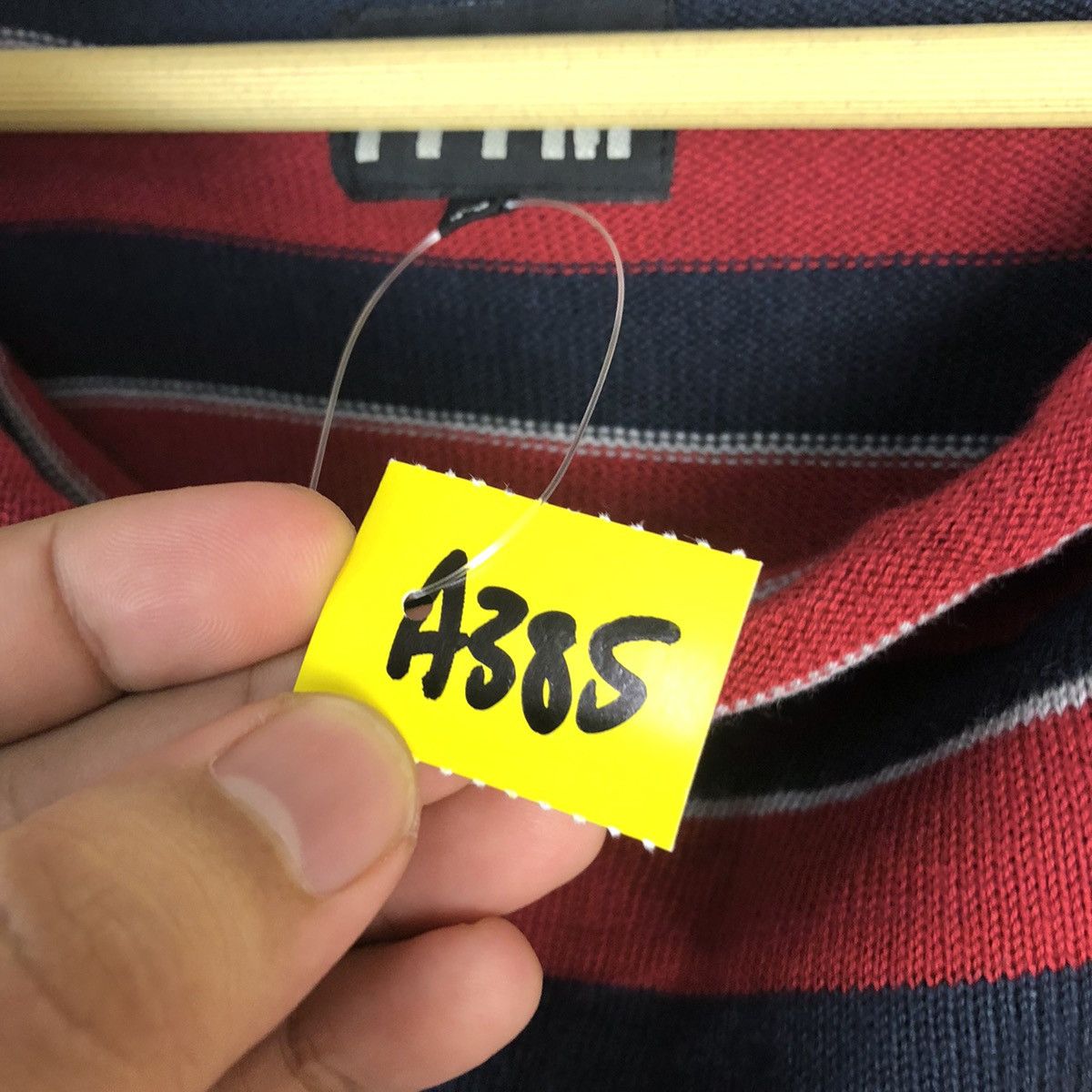 PPFM PPFM Red Stripe like kurt cobain #A385 Size US M / EU 48-50 / 2 - 10 Thumbnail