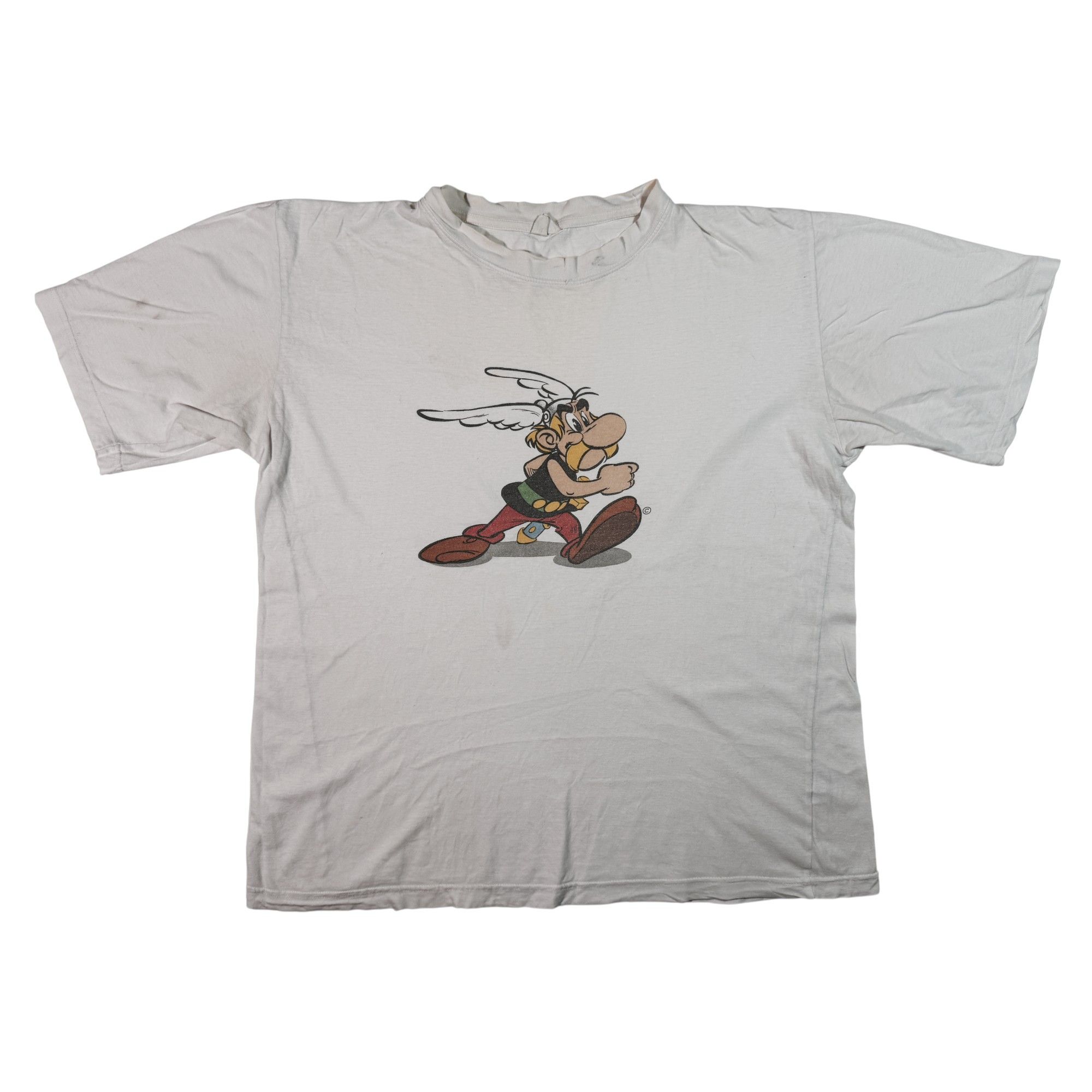 Vintage Vintage 90s Asterix T-shirt Distressed Cartoon Comics Size US L / EU 52-54 / 3 - 1 Thumbnail