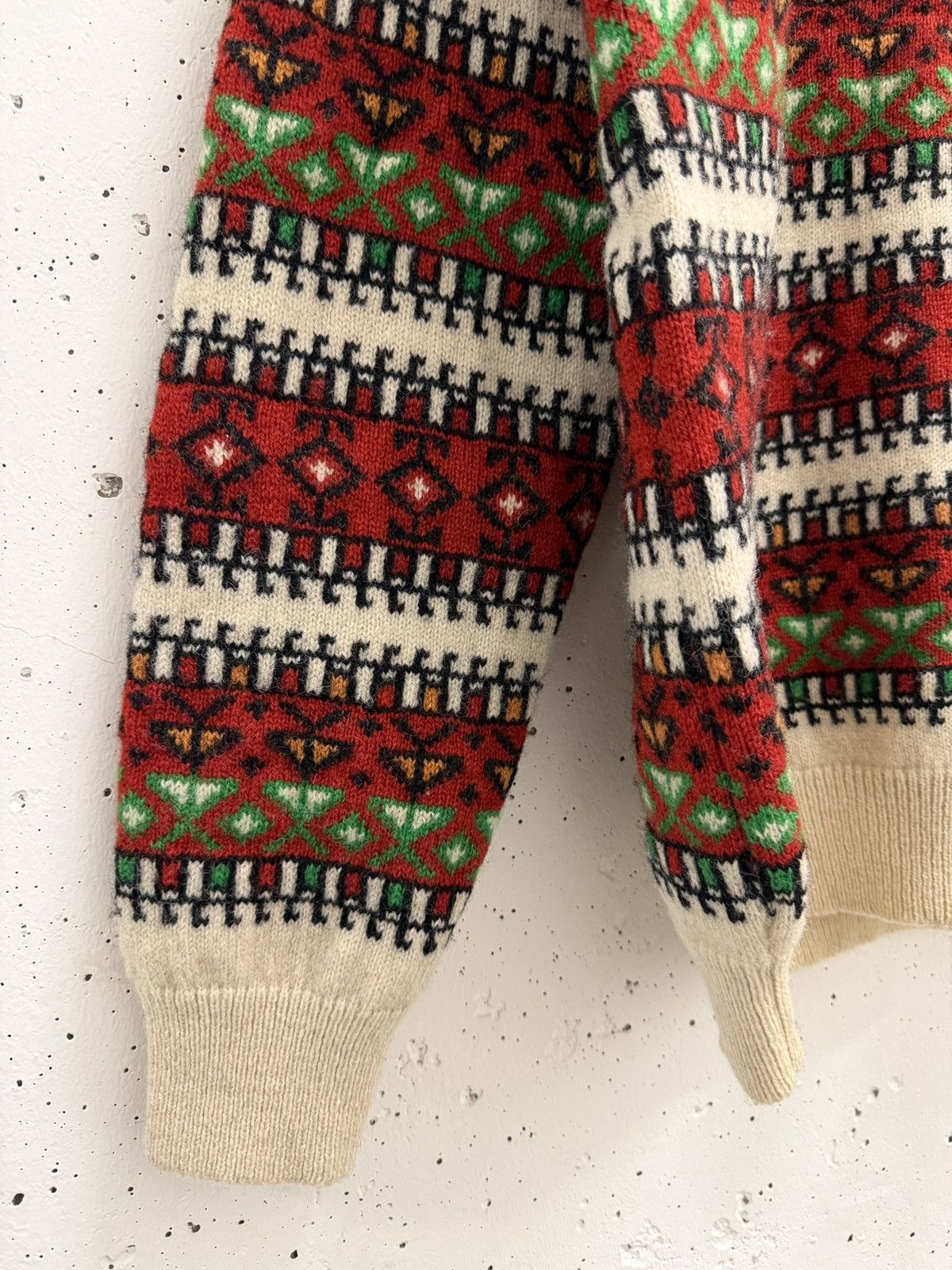 Yohji Yamamoto Yohji Yamamoto Pour Homme AW89 Ethnic Knit Sweater Size US L / EU 52-54 / 3 - 2 Thumbnail