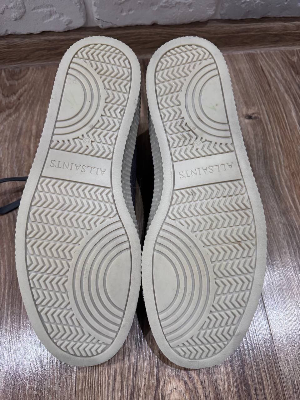 Allsaints Allsaints Max Canvas High Top Sneakers Shoes Size US 13 / EU 46 - 17 Thumbnail