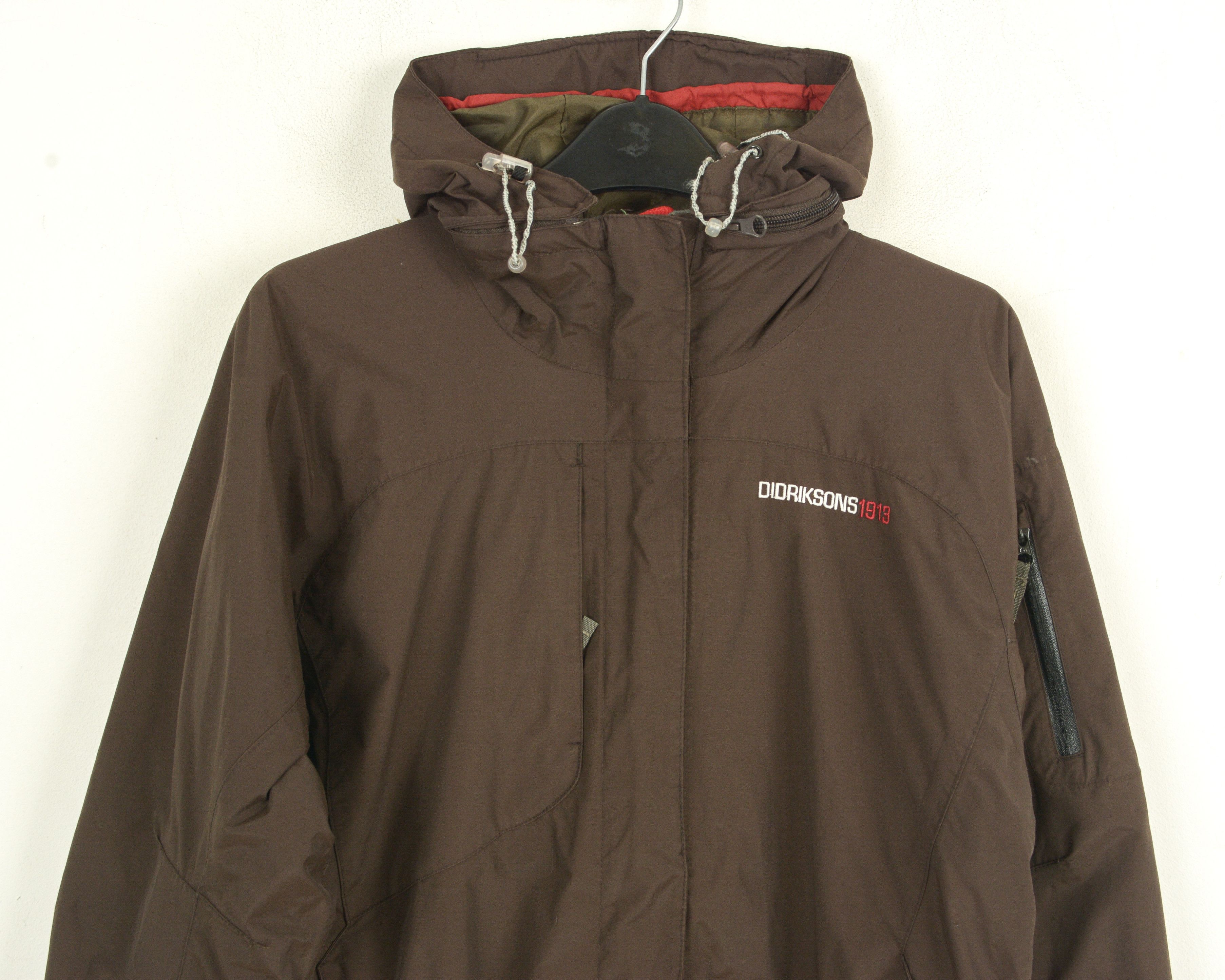 Designer × Other Didriksons Women S Hooded Parka Jacket Coat Windbreaker Size S / US 4 / IT 40 - 2 Thumbnail
