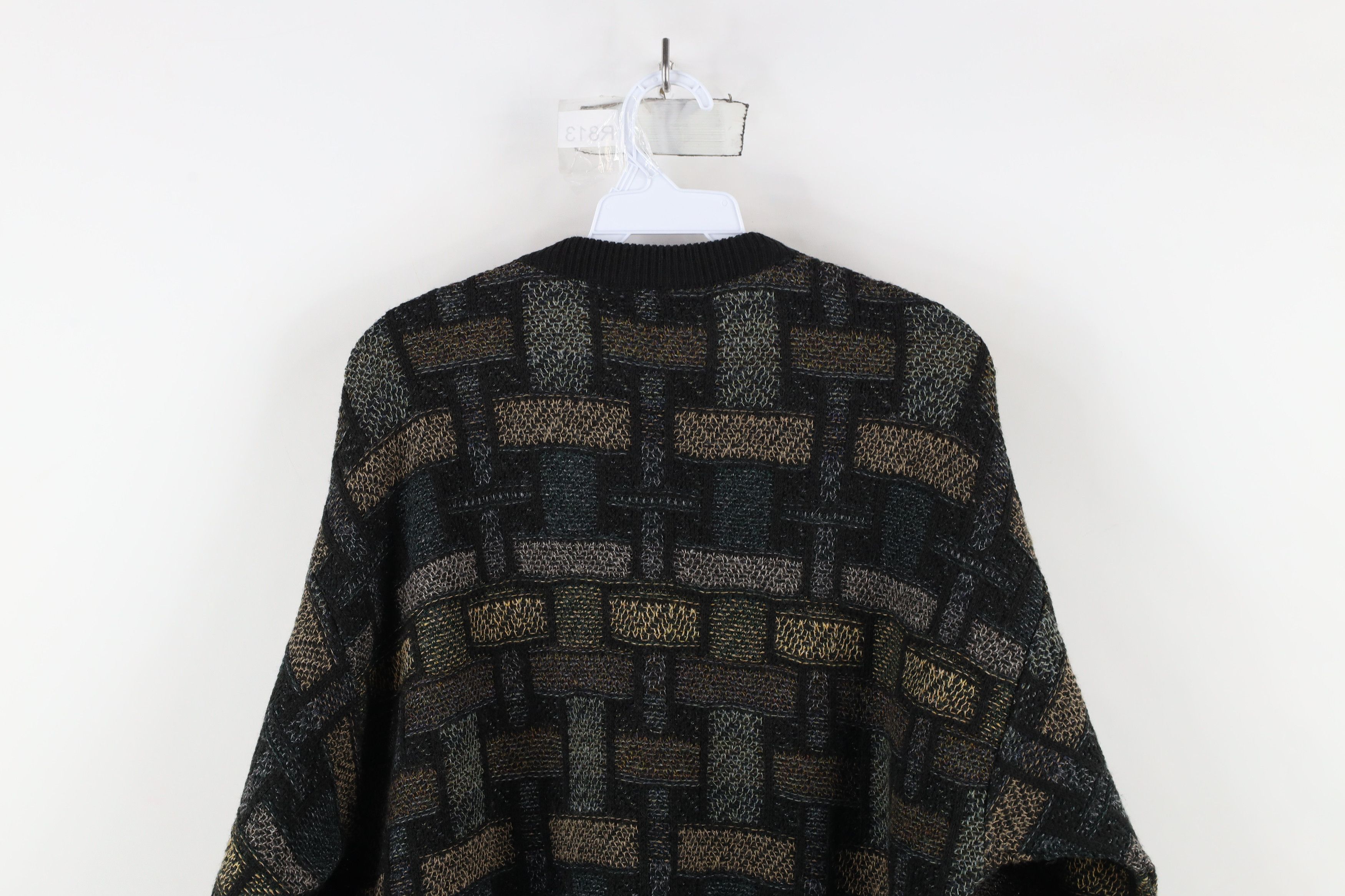 Vintage Vintage 90s Coogi Style Wool Blend Knit Crewneck Sweater Size US M / EU 48-50 / 2 - 7 Thumbnail
